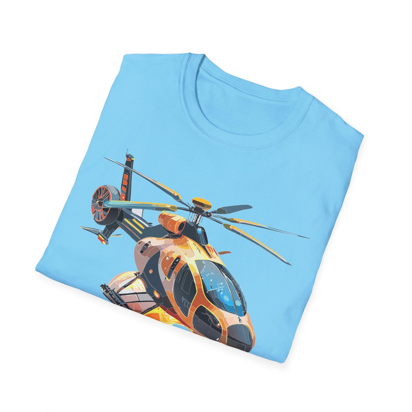 Chopper Shirt, Helicopter Shirt, Shirt with Helicopter, T Shirt with Chopper