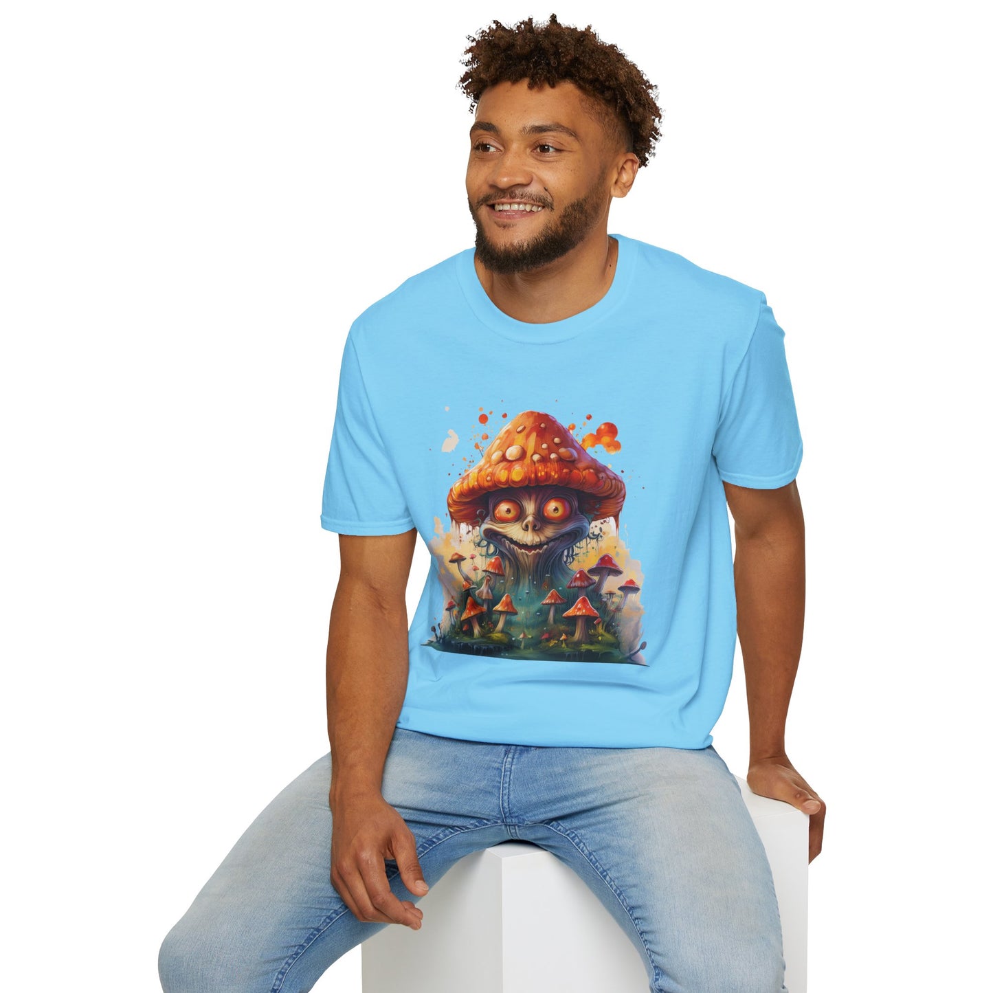 Mashroom Tee Shirt, Mashroom Shirt, Shirt with Funny Mashroom, Shirt with Fungus