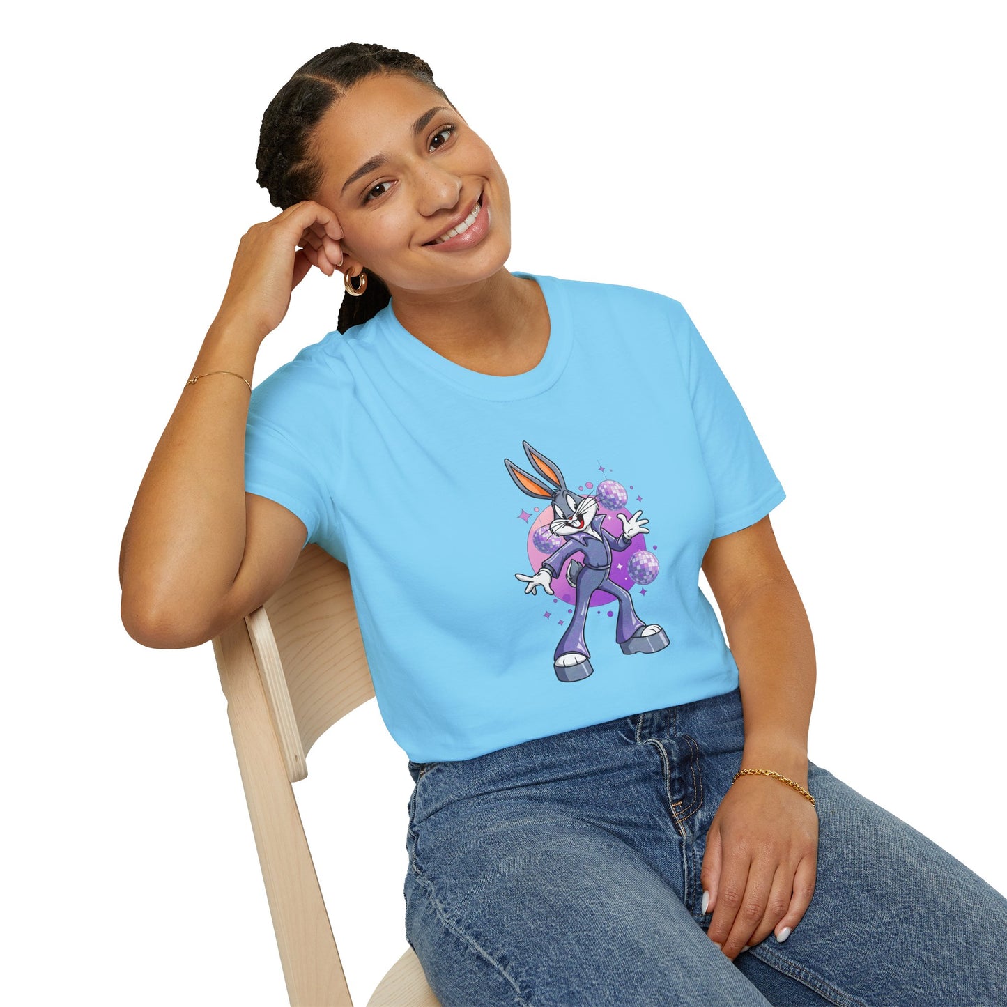 Bugs Bunny Shirt, Bugs Bunny T Shirt, Shirt with Bugs Bunny, T Shirt with Cartoon, Cartoon on T Shirt, Animation Shirt