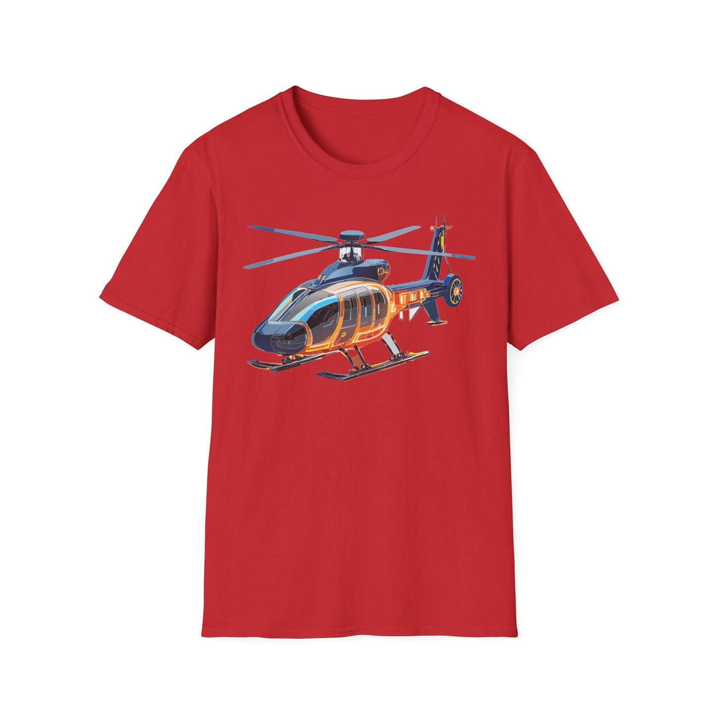 Chopper Shirt, Helicopter Shirt, Shirt with Helicopter, T Shirt with Chopper