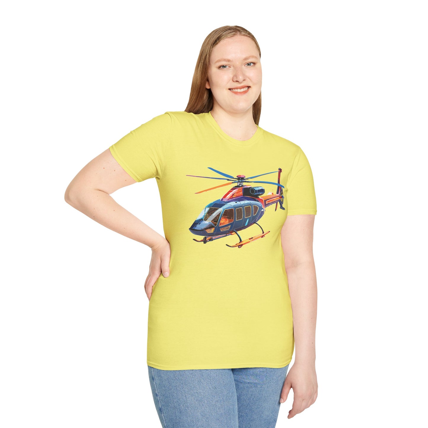 Chopper Shirt, Helicopter Shirt, Shirt with Helicopter, T Shirt with Chopper