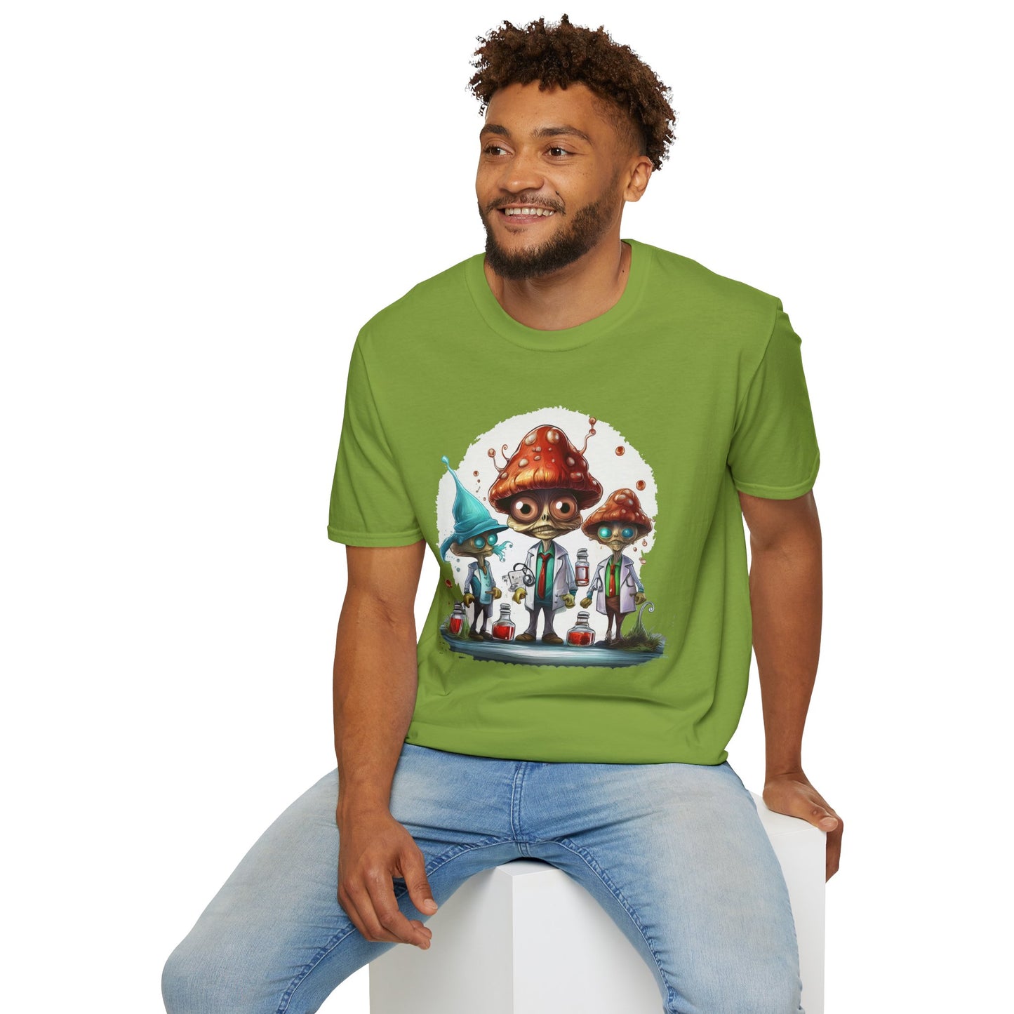 Mashroom Tee Shirt, Mashroom Shirt, Shirt with Funny Mashroom, Shirt with Fungus