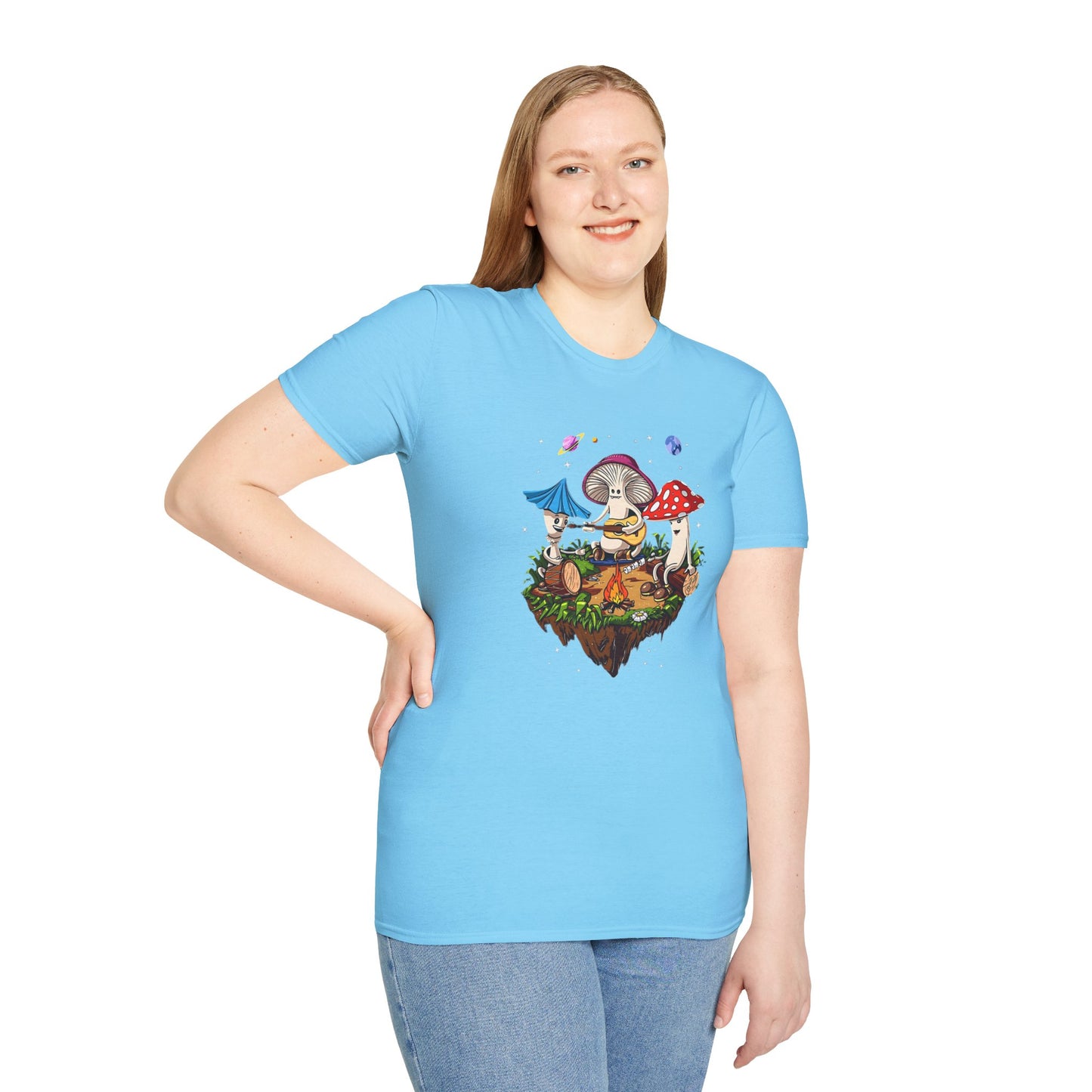 Mashroom Tee Shirt, Mashroom Shirt, Shirt with Funny Mashroom, Shirt with Fungus