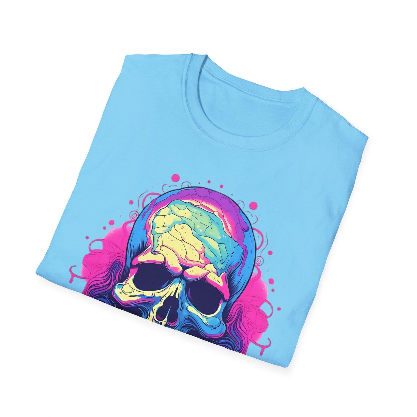 Skull Tee Shirt, Skeleton Shirt, Shirt with Skull, Shirt with Skeleton