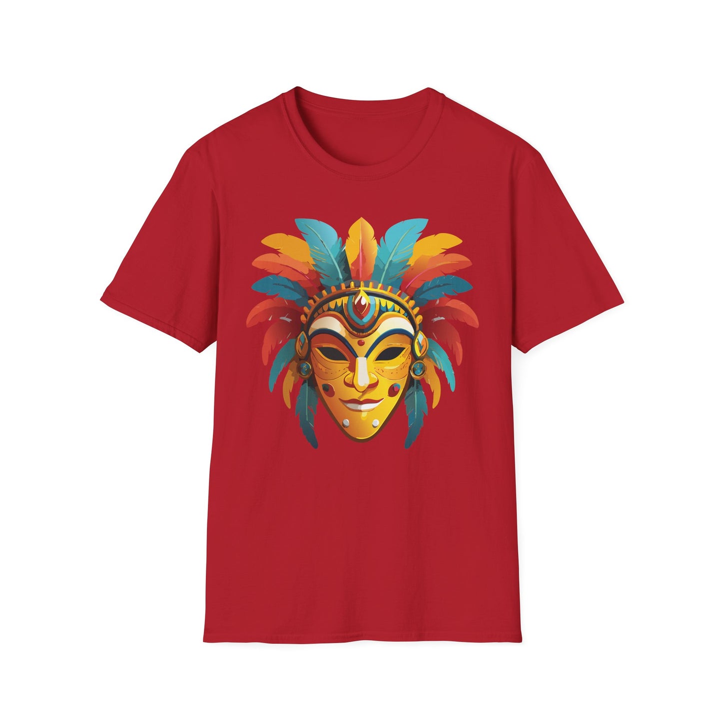Mask Tee Shirt, Mask Shirt, Shirt with Mask, Masquerade Tees