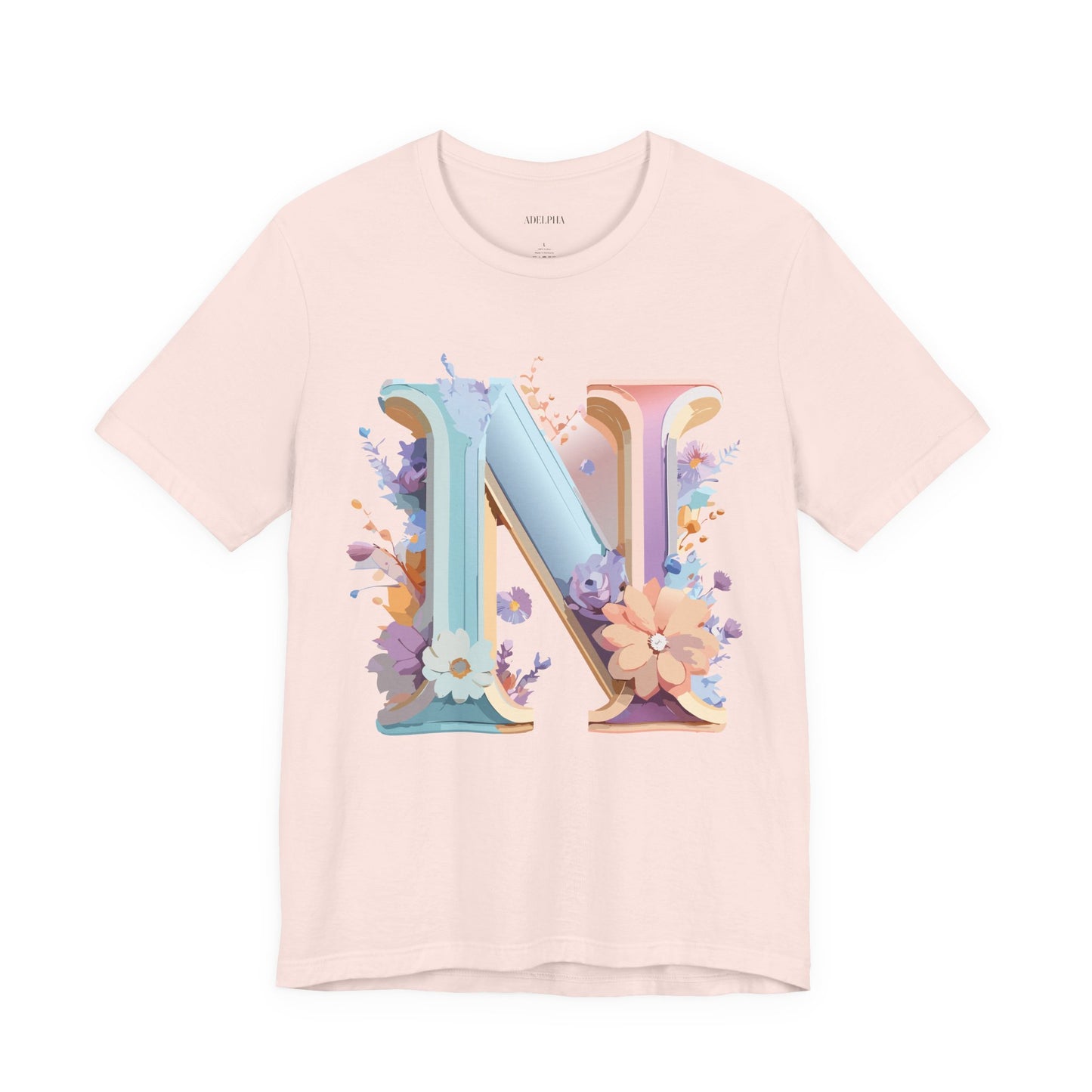 Letter Shirt, Letter N Shirt