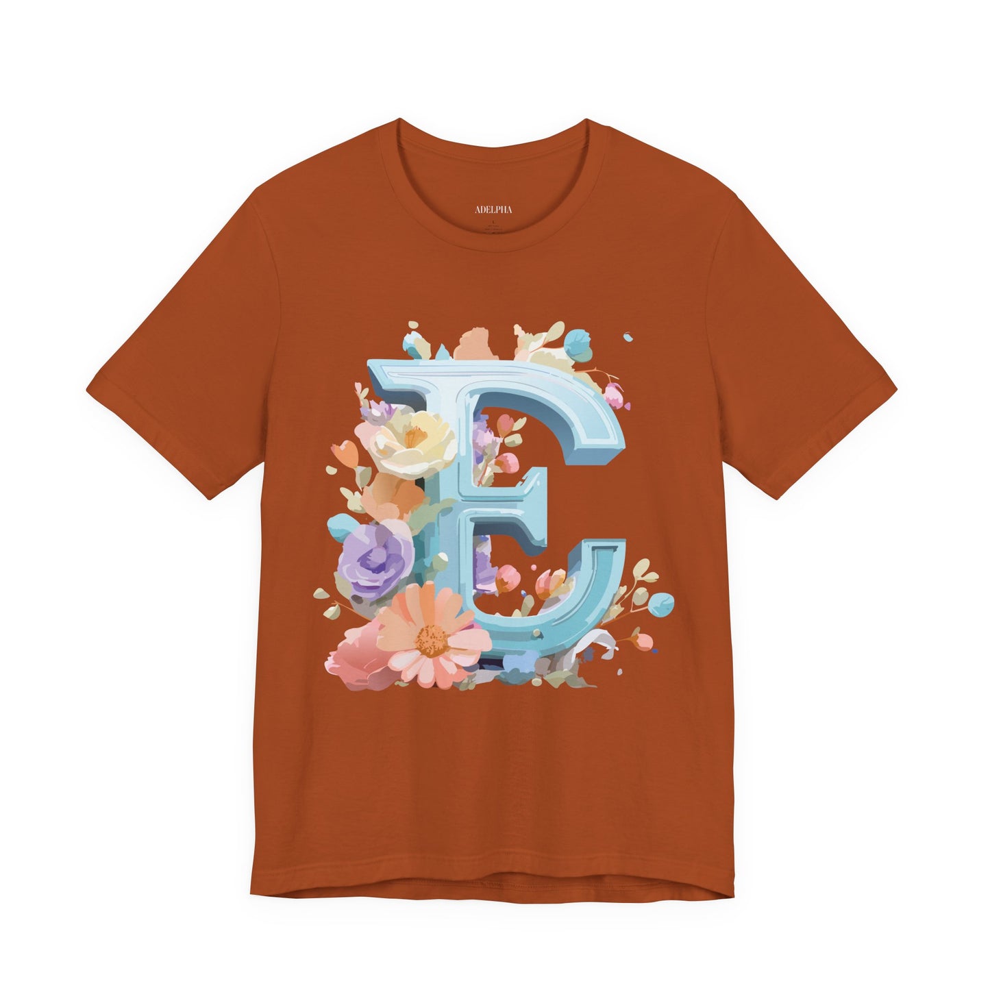 Letter Shirt, Letter E Shirt