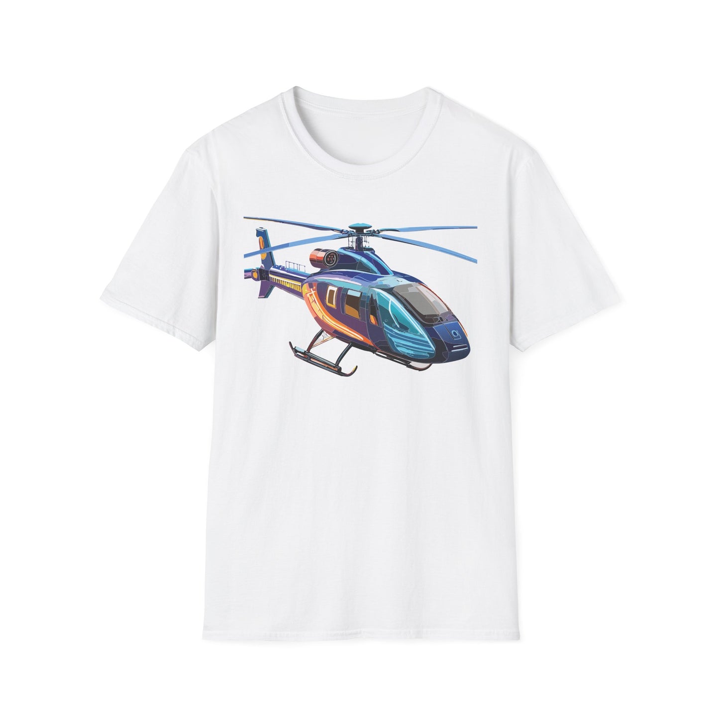 Chopper Shirt, Helicopter Shirt, Shirt with Helicopter, T Shirt with Chopper