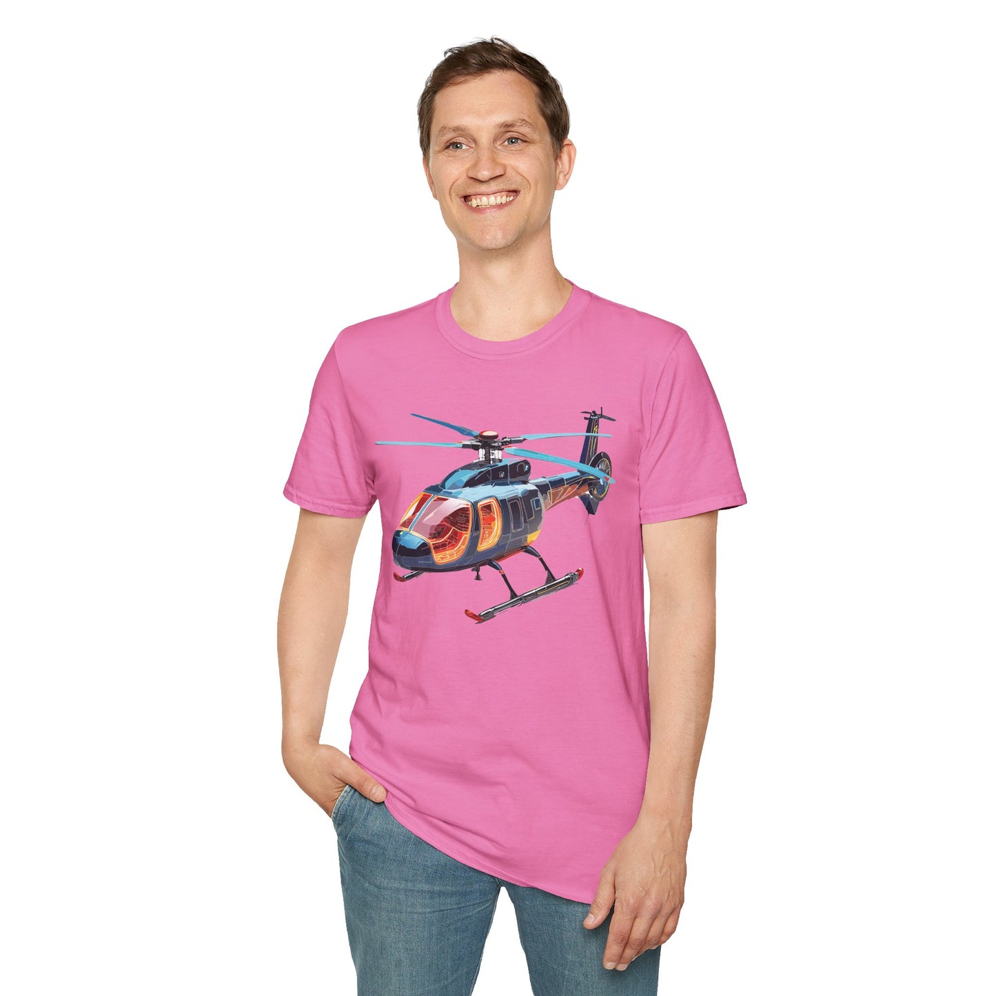 Chopper Shirt, Helicopter Shirt, Shirt with Helicopter, T Shirt with Chopper