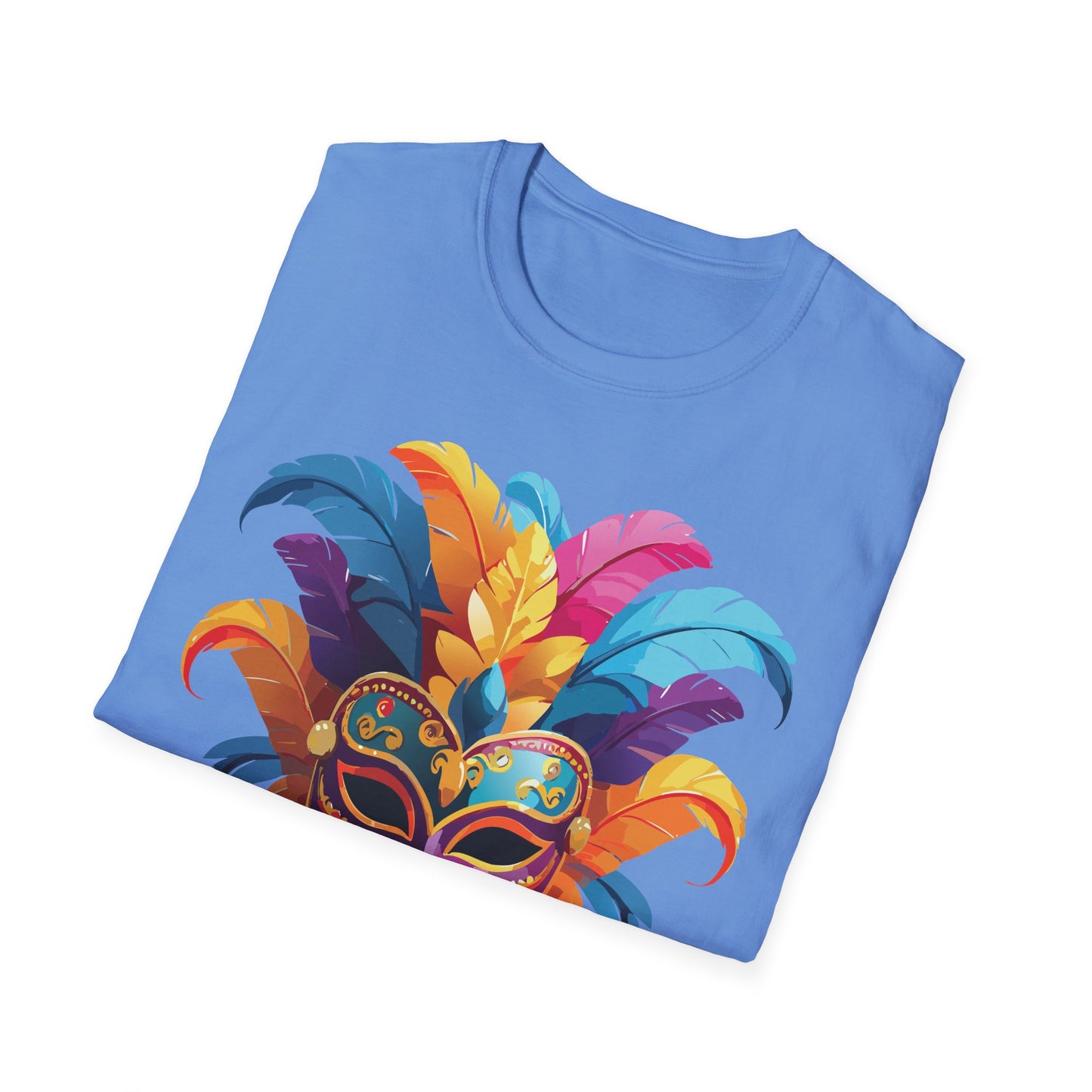 Mask Tee Shirt, Mask Shirt, Shirt with Mask, Masquerade Tees