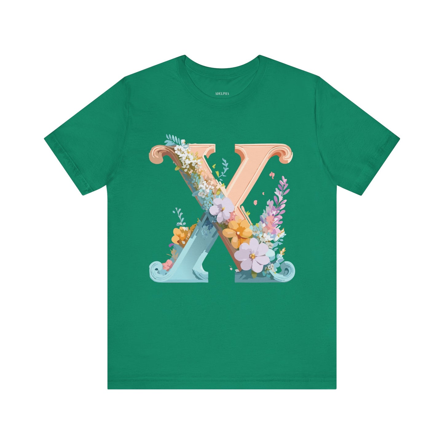 Letter Shirt, Letter X Shirt