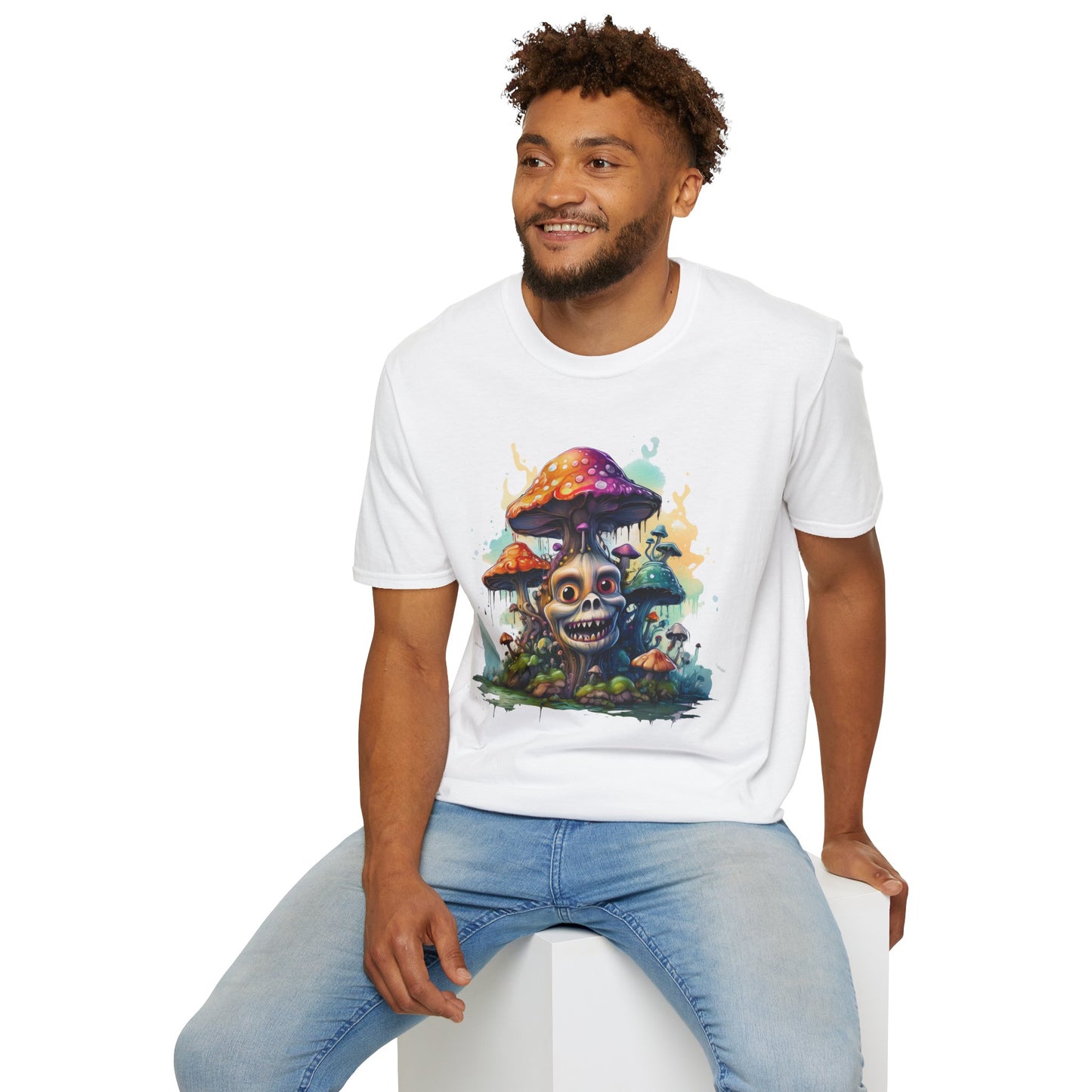 Mashroom Tee Shirt, Mashroom Shirt, Shirt with Funny Mashroom, Shirt with Fungus