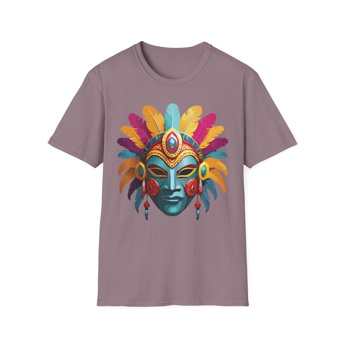 Mask Tee Shirt, Mask Shirt, Shirt with Mask, Masquerade Tees