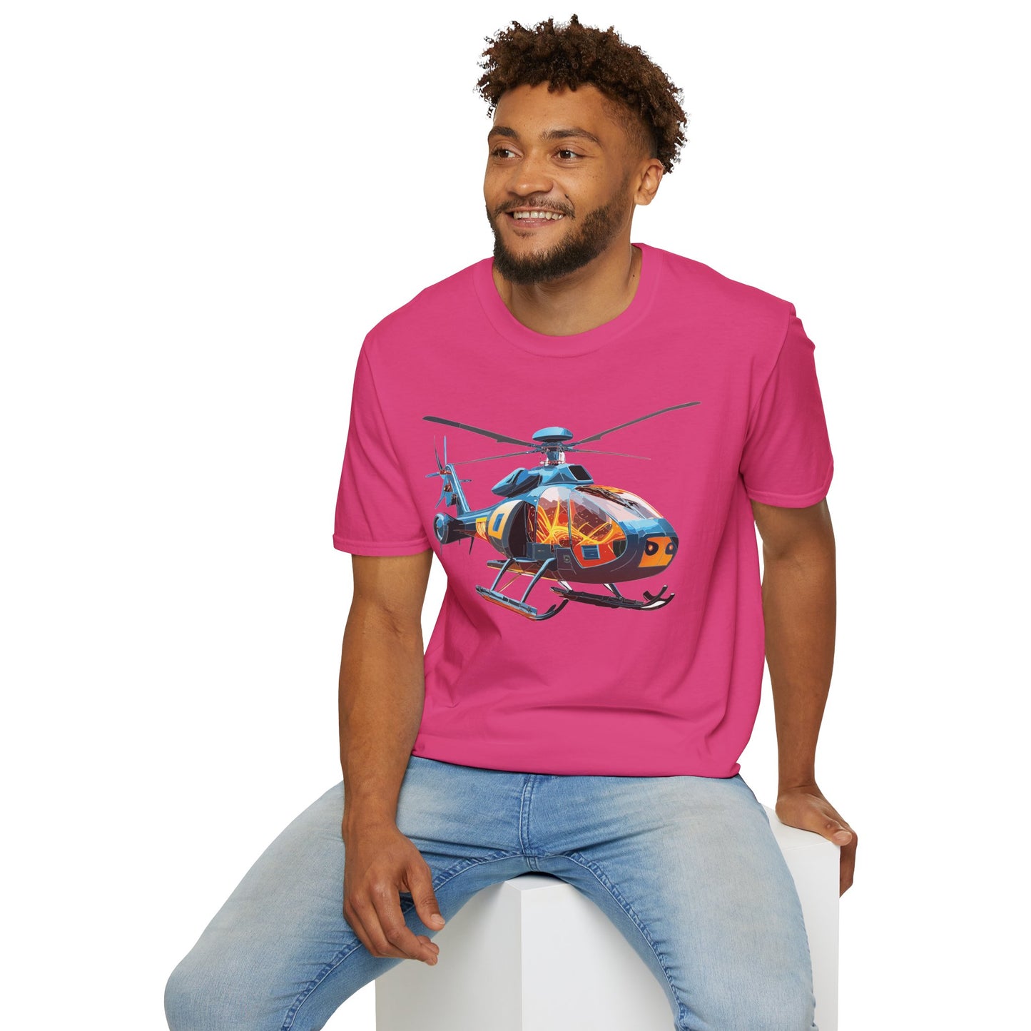 Chopper Shirt, Helicopter Shirt, Shirt with Helicopter, T Shirt with Chopper