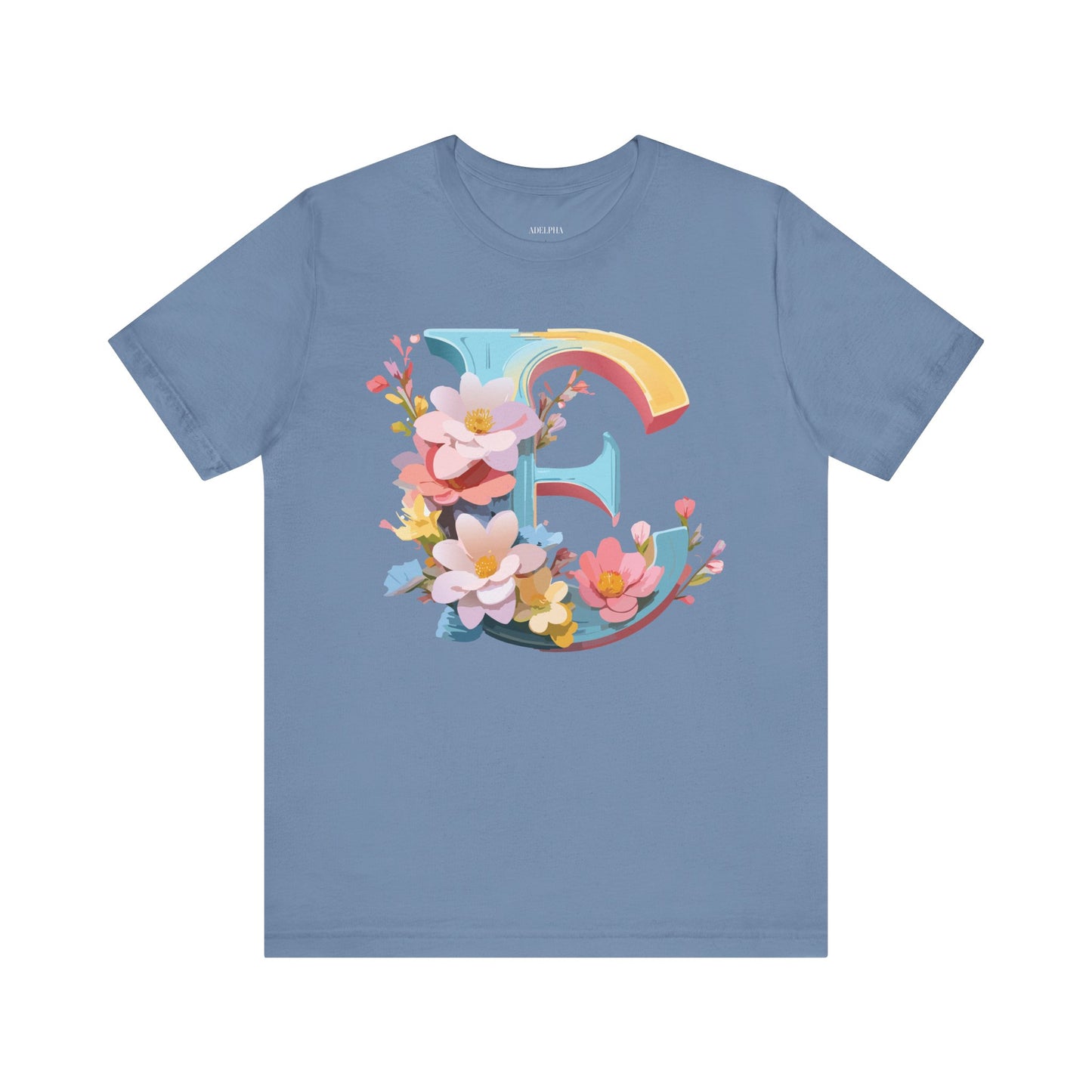 Letter Shirt, Letter E Shirt