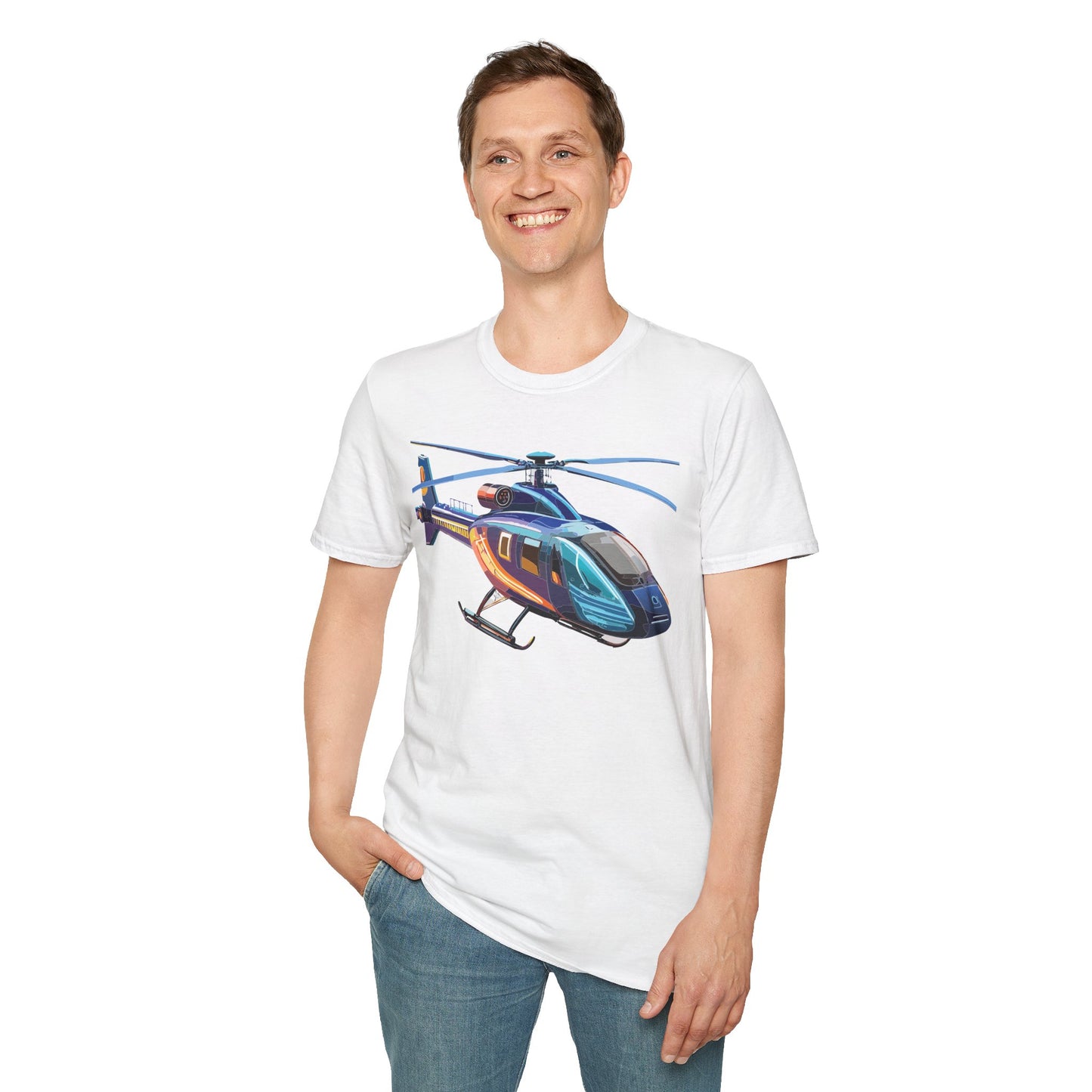 Chopper Shirt, Helicopter Shirt, Shirt with Helicopter, T Shirt with Chopper