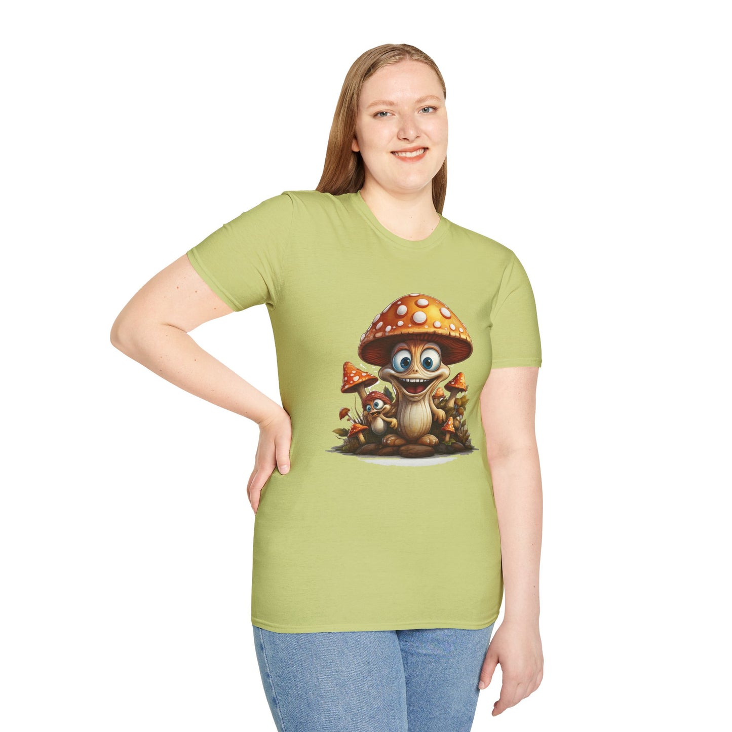 Mashroom Tee Shirt, Mashroom Shirt, Shirt with Funny Mashroom, Shirt with Fungus