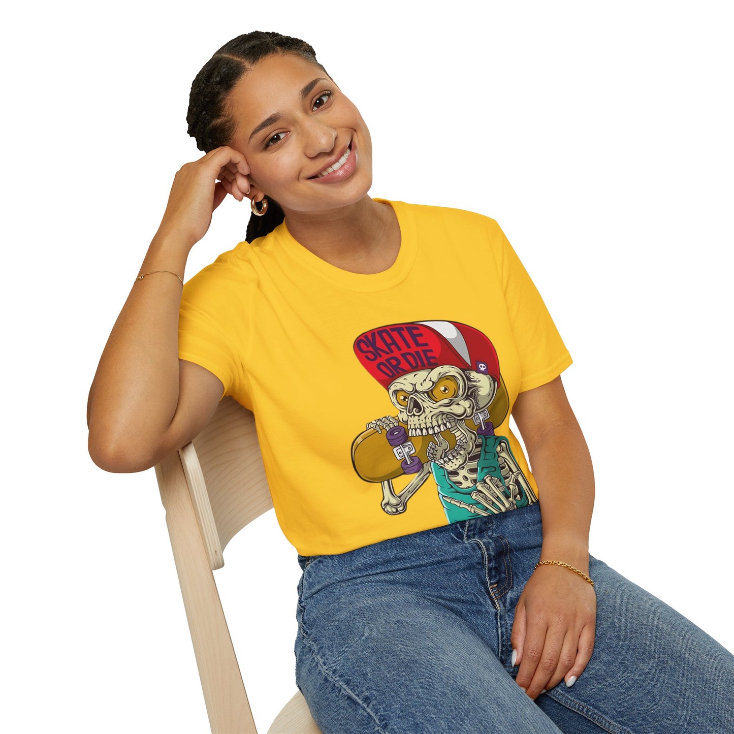 Skull Tee Shirt, Skeleton Shirt, Shirt with Skull, Shirt with Skeleton