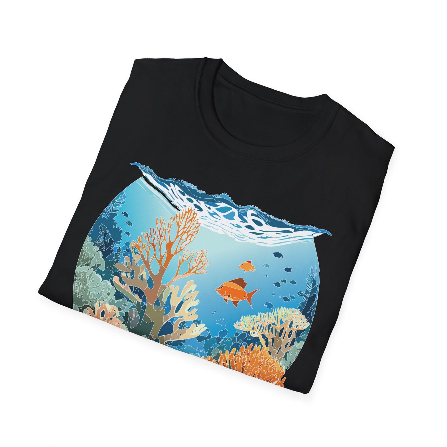 Ocean Tee Shirt, Ocean Shirt, Shirt with Ocean, U boat Tees, Shirt with U-Boat