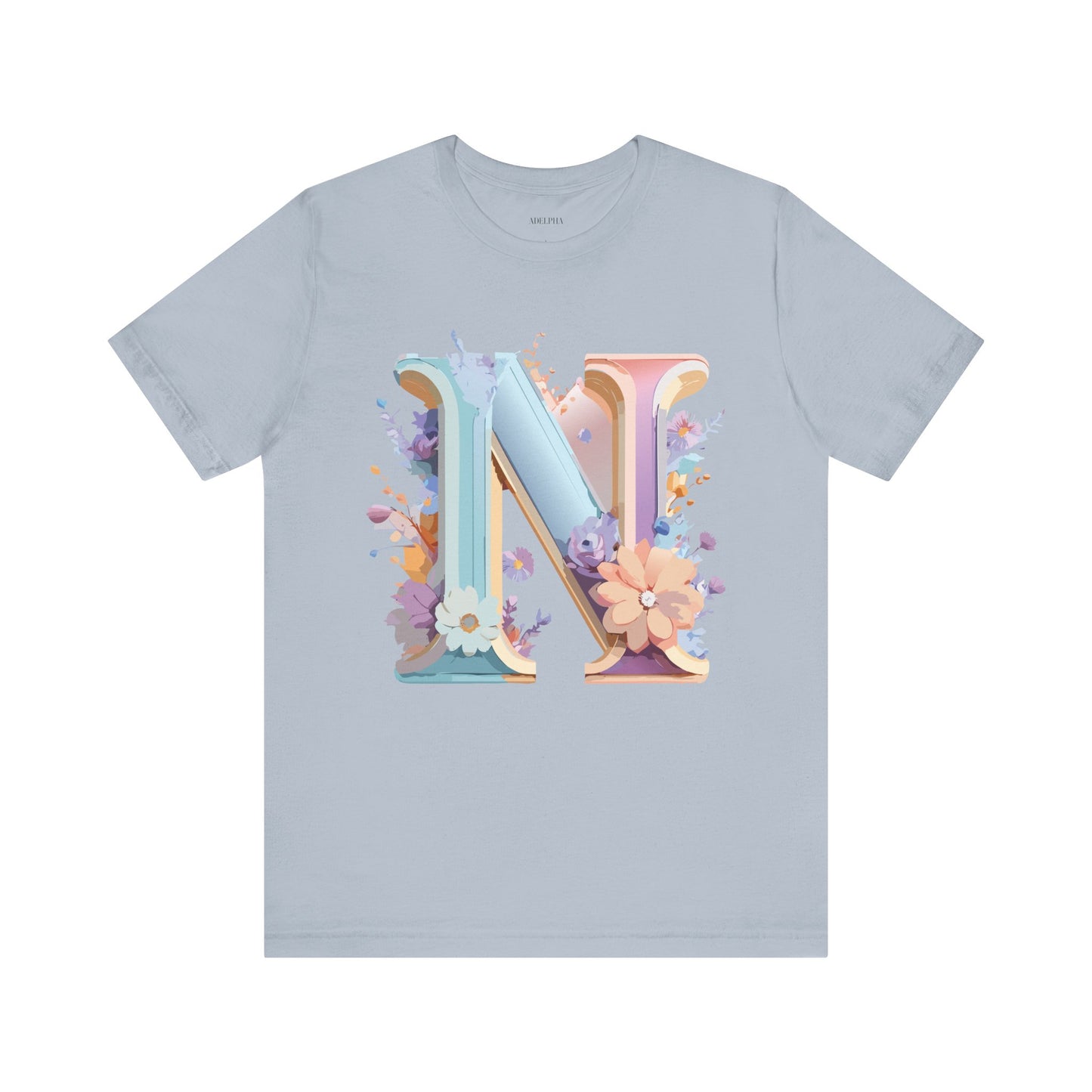 Letter Shirt, Letter N Shirt
