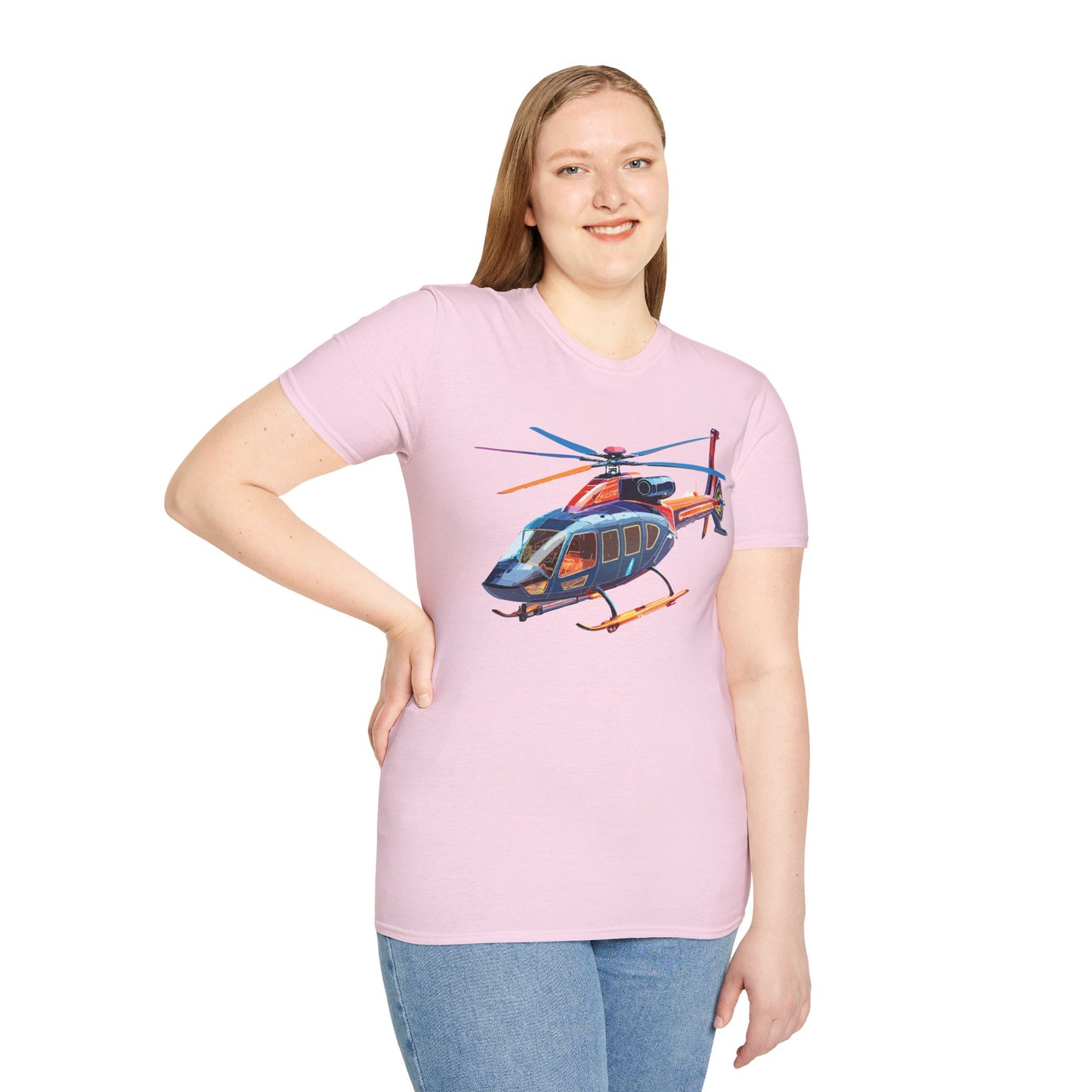 Chopper Shirt, Helicopter Shirt, Shirt with Helicopter, T Shirt with Chopper