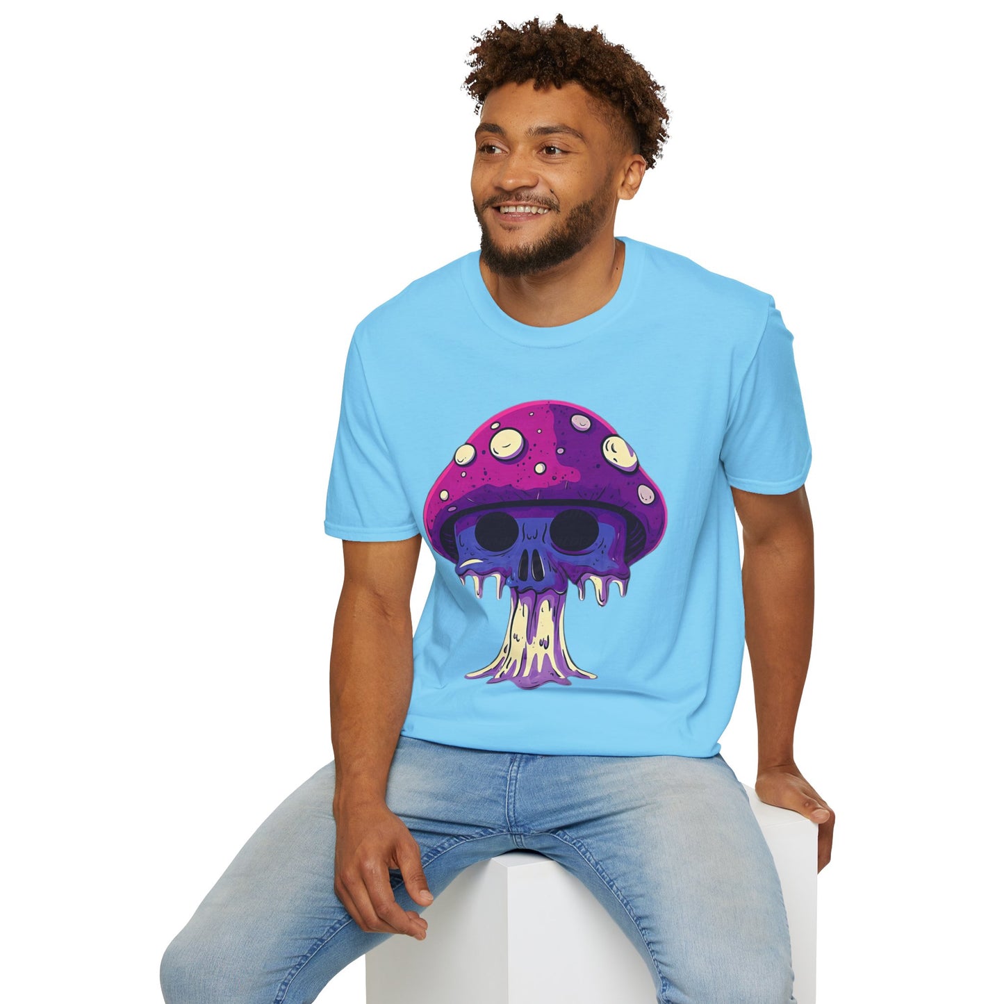 Mashroom Tee Shirt, Mashroom Shirt, Shirt with Funny Mashroom, Shirt with Fungus
