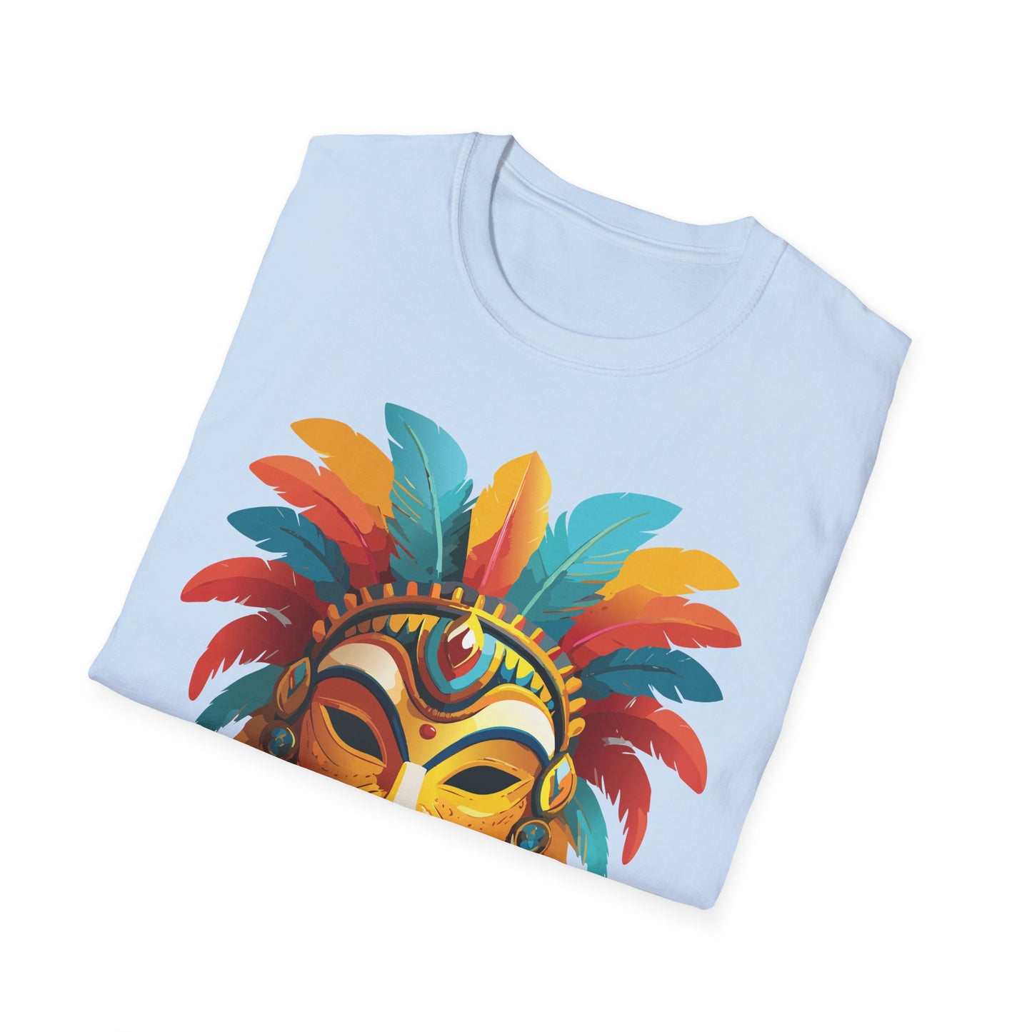 Mask Tee Shirt, Mask Shirt, Shirt with Mask, Masquerade Tees