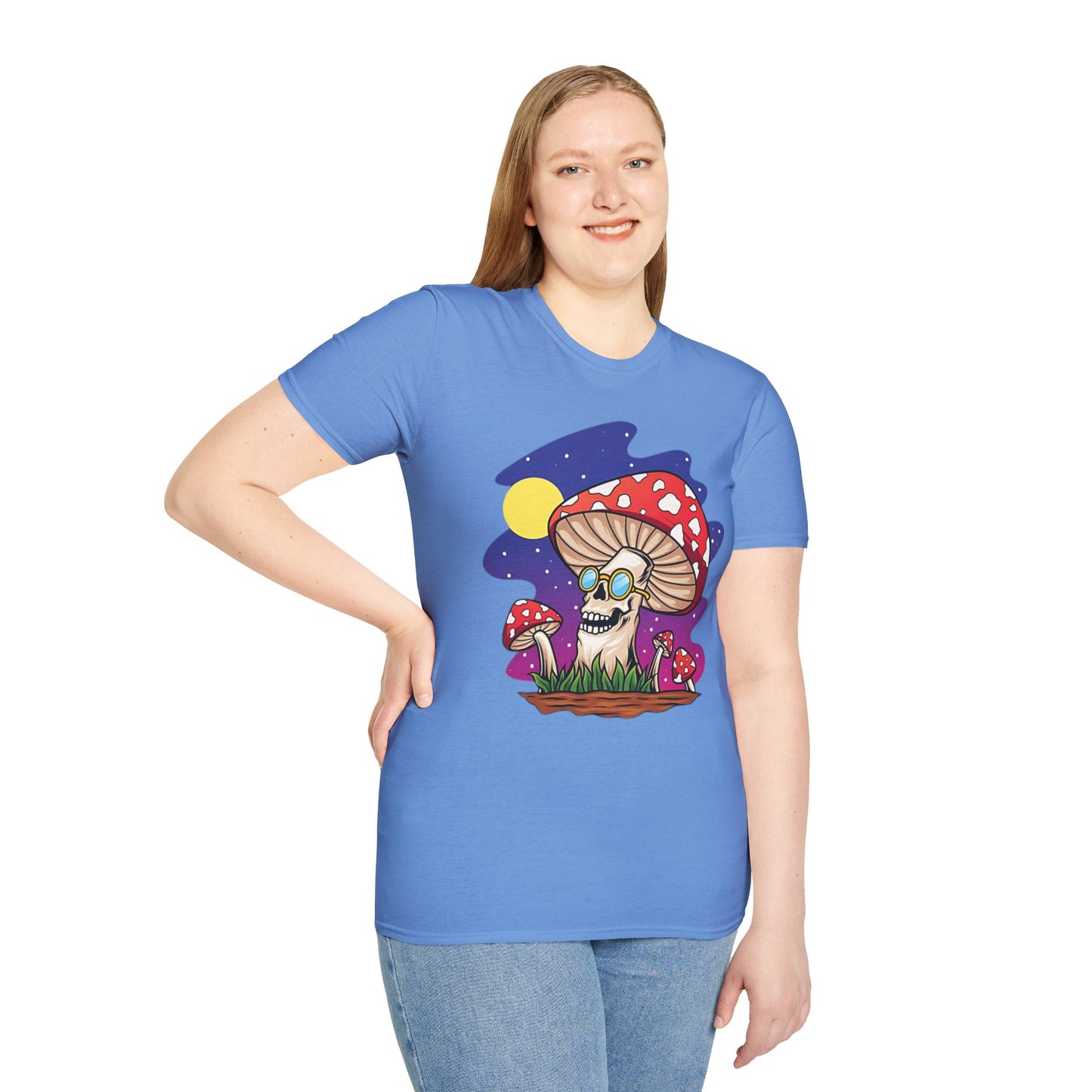Mashroom Tee Shirt, Mashroom Shirt, Shirt with Funny Mashroom, Shirt with Fungus