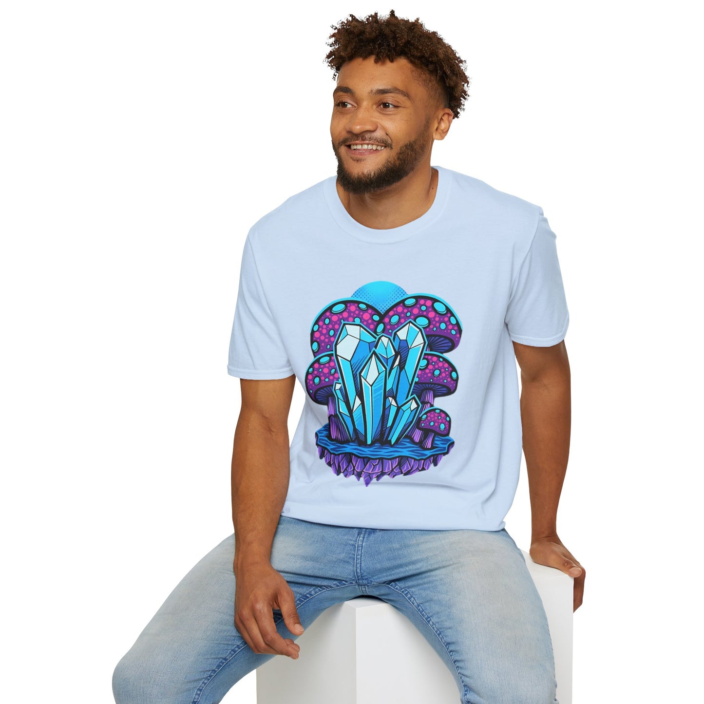 Mashroom Tee Shirt, Mashroom Shirt, Shirt with Funny Mashroom, Shirt with Fungus