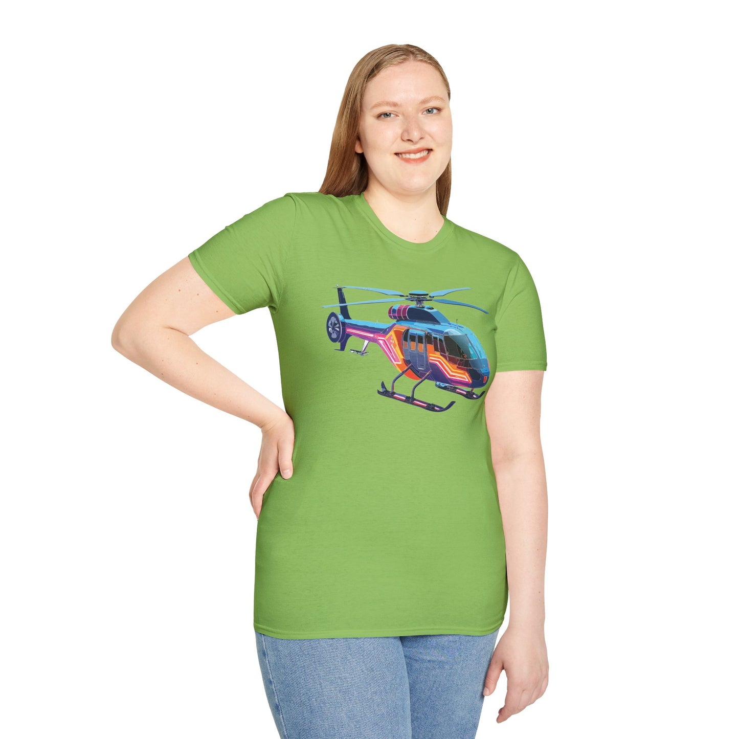 Chopper Shirt, Helicopter Shirt, Shirt with Helicopter, T Shirt with Chopper