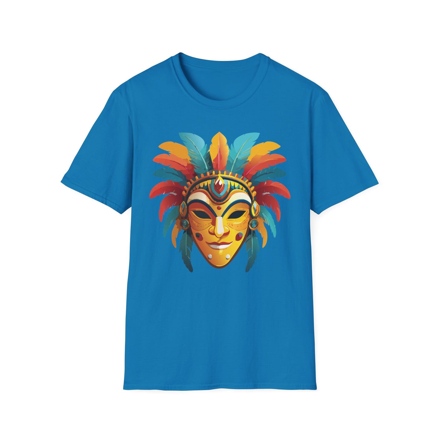 Mask Tee Shirt, Mask Shirt, Shirt with Mask, Masquerade Tees