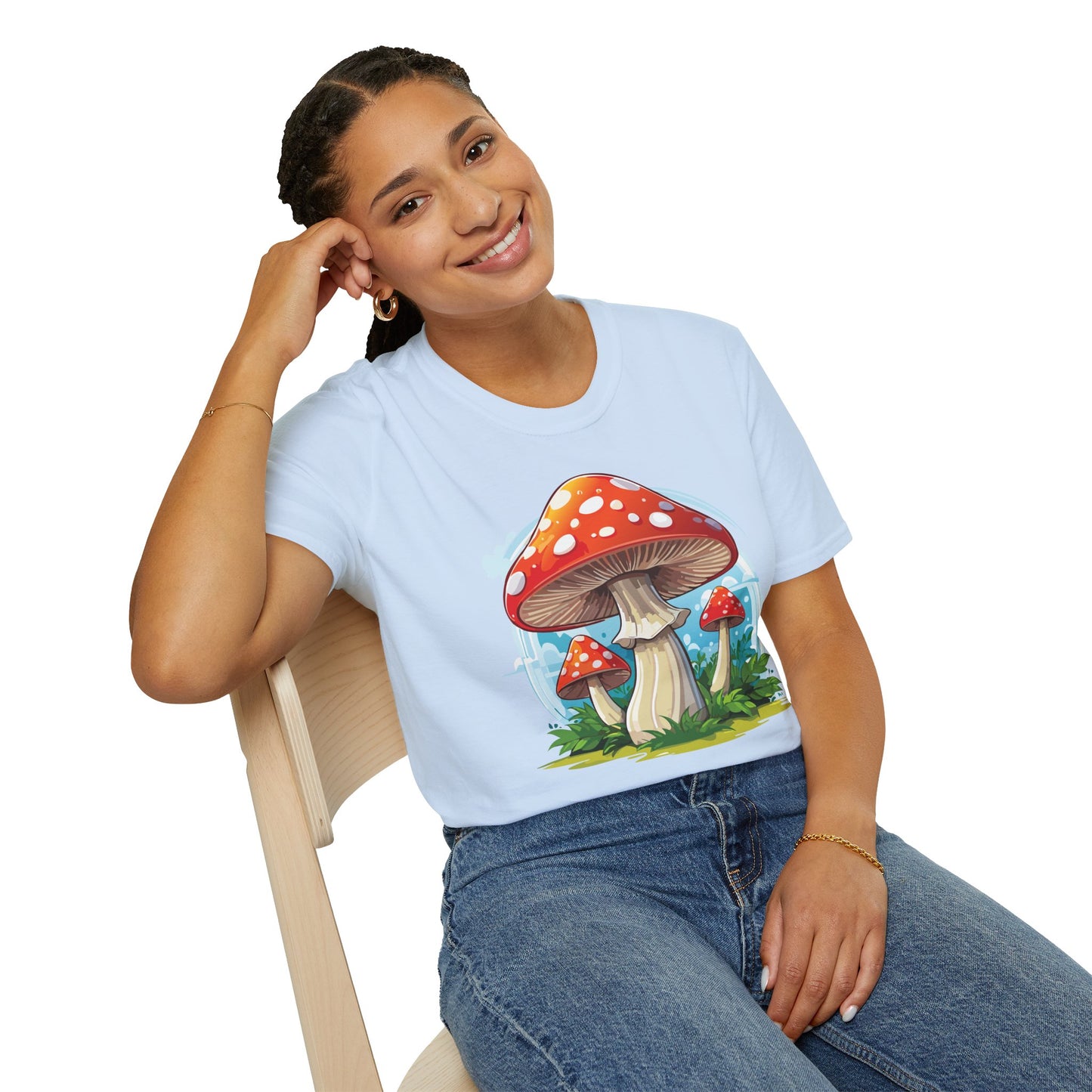 Mashroom Tee Shirt, Mashroom Shirt, Shirt with Funny Mashroom, Shirt with Fungus