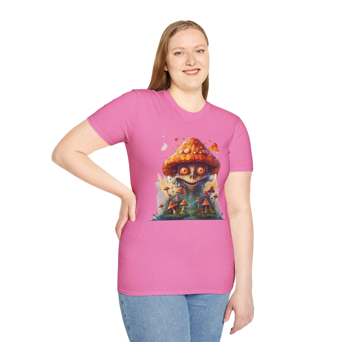 Mashroom Tee Shirt, Mashroom Shirt, Shirt with Funny Mashroom, Shirt with Fungus