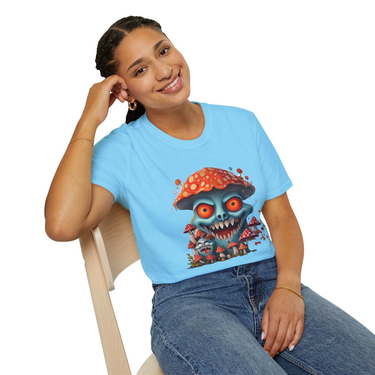Mashroom Tee Shirt, Mashroom Shirt, Shirt with Funny Mashroom, Shirt with Fungus