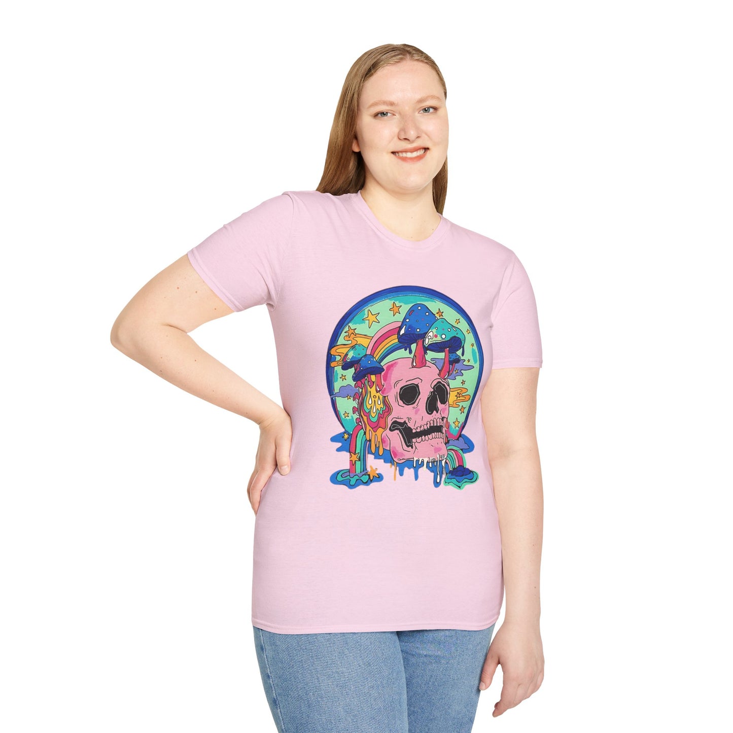 Skull Tee Shirt, Skeleton Shirt, Shirt with Skull, Shirt with Skeleton