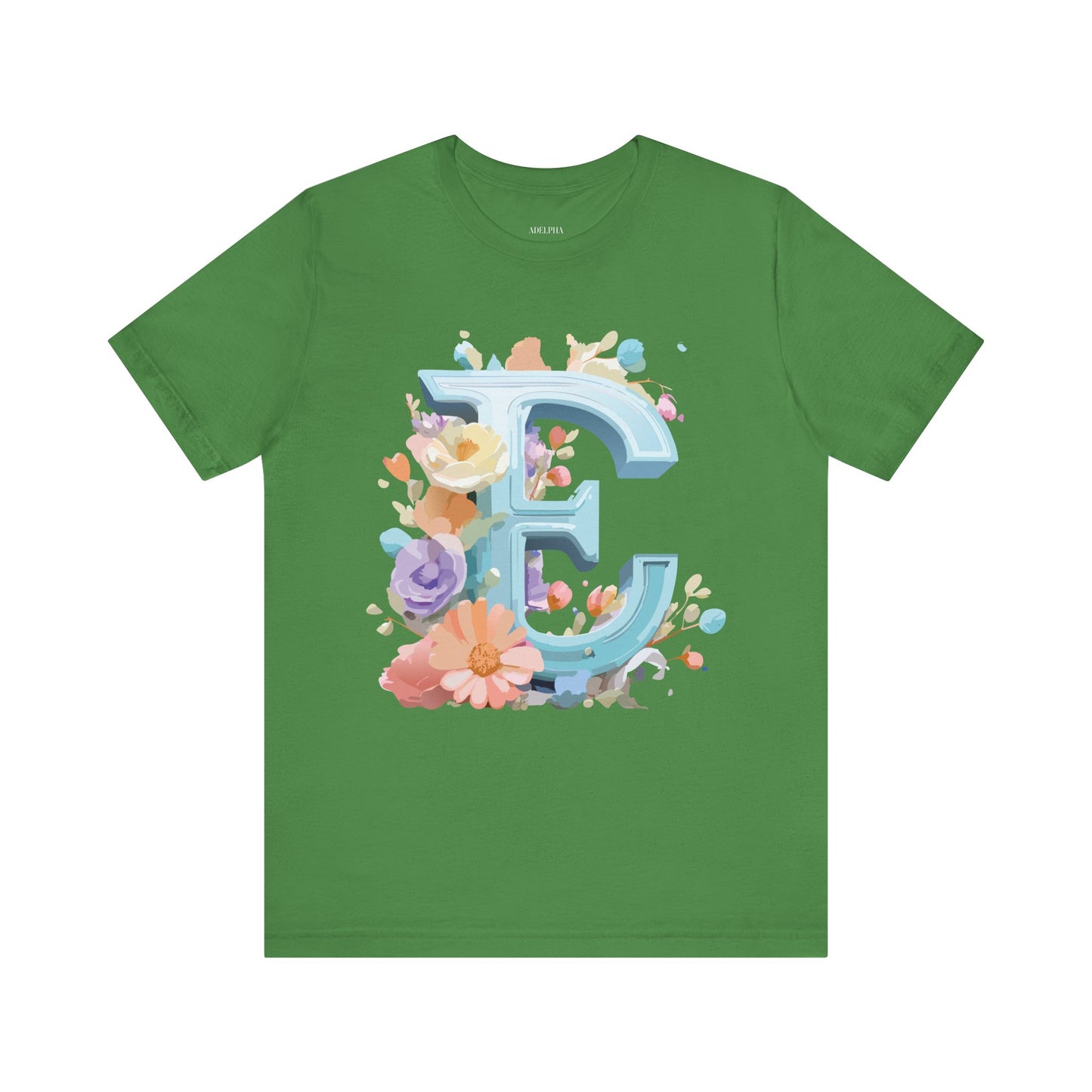 Letter Shirt, Letter E Shirt