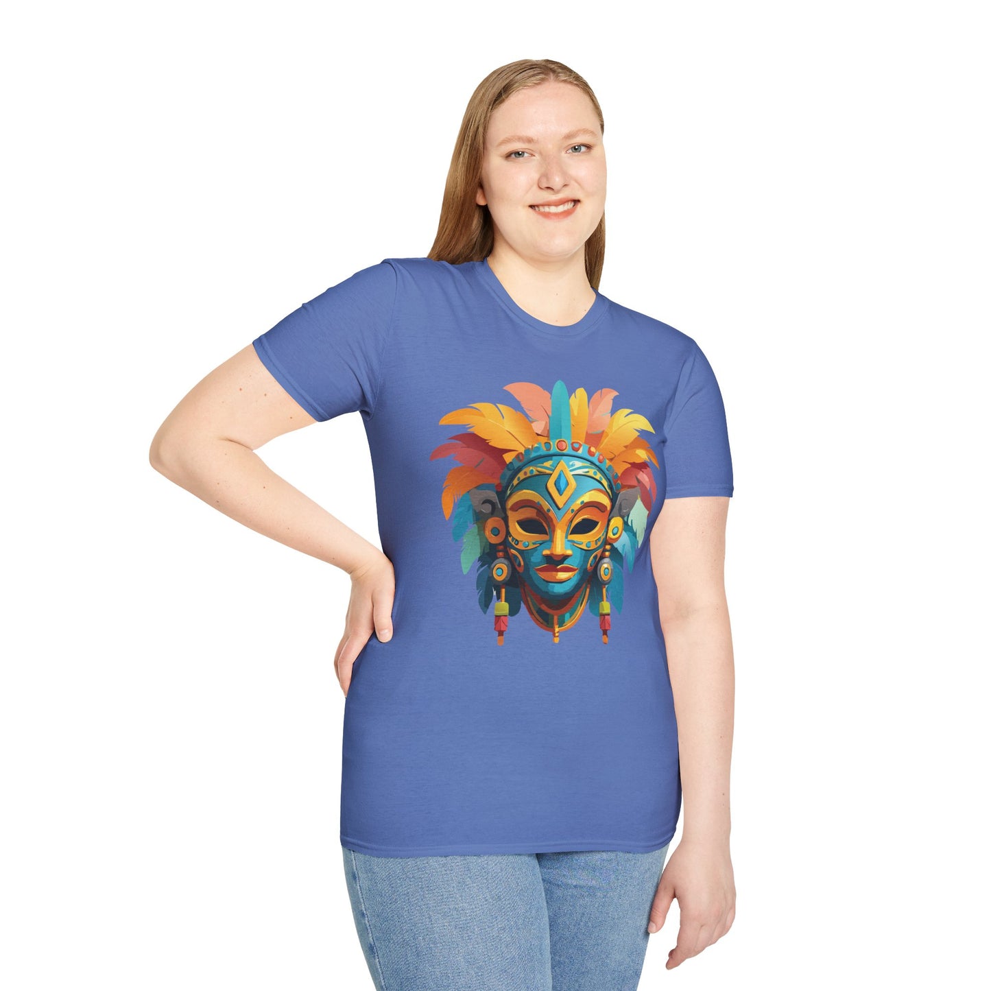Mask Tee Shirt, Mask Shirt, Shirt with Mask, Masquerade Tees
