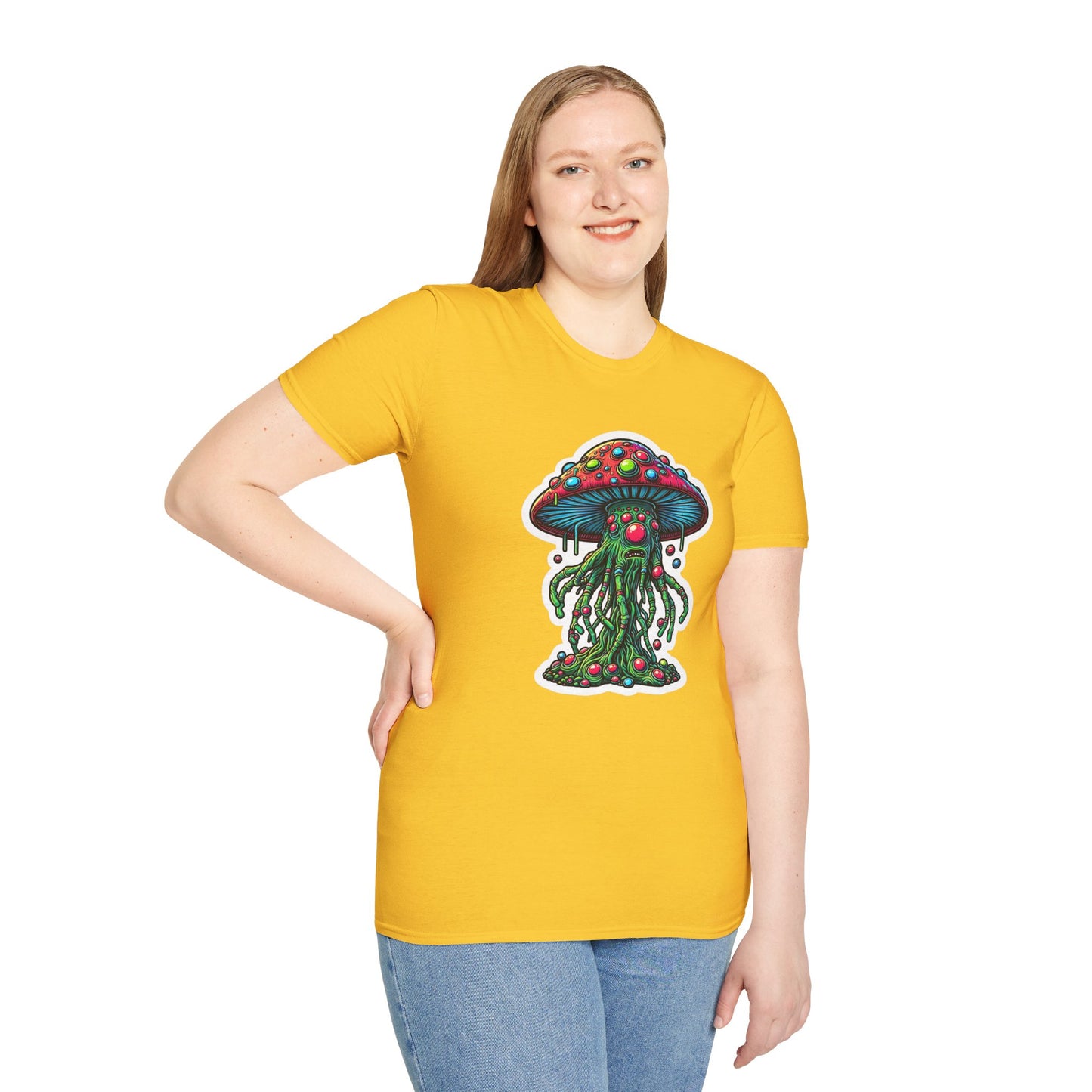 Mashroom Tee Shirt, Mashroom Shirt, Shirt with Funny Mashroom, Shirt with Fungus