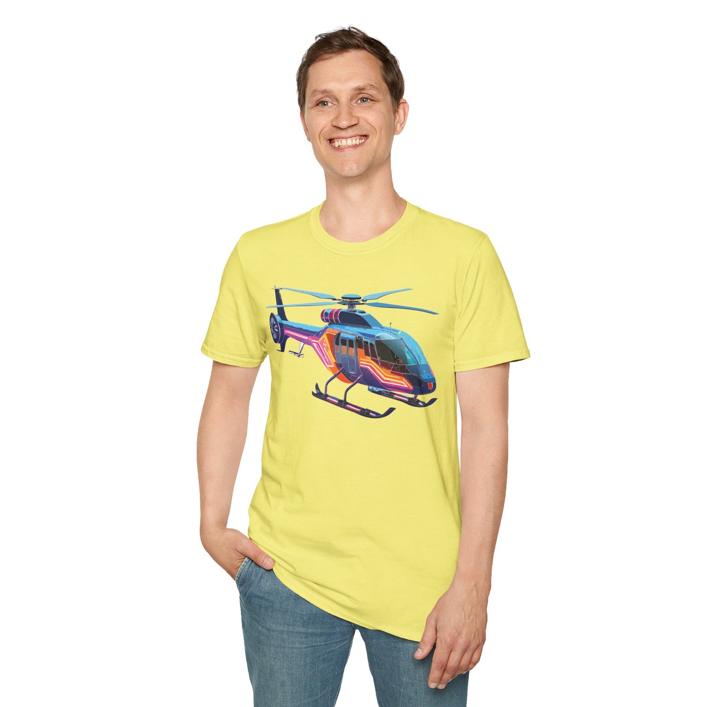 Chopper Shirt, Helicopter Shirt, Shirt with Helicopter, T Shirt with Chopper