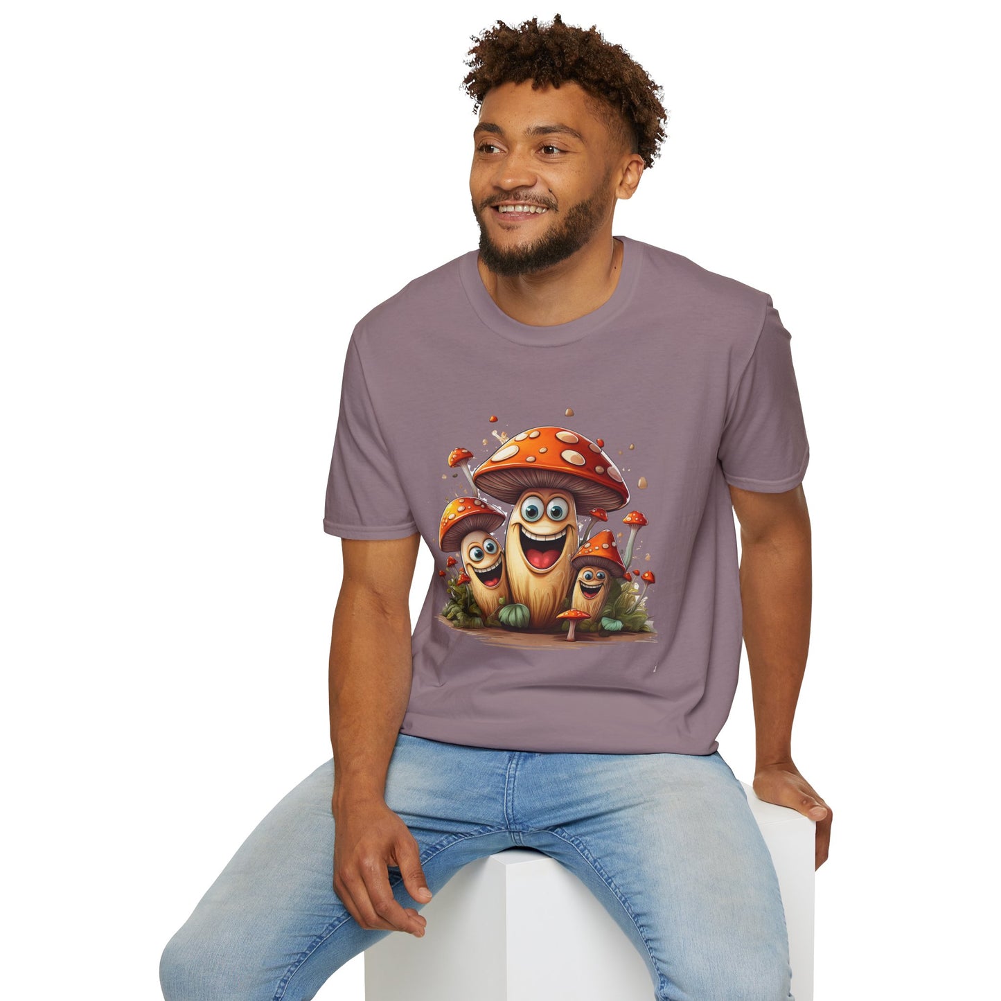 Mashroom Tee Shirt, Mashroom Shirt, Shirt with Funny Mashroom, Shirt with Fungus