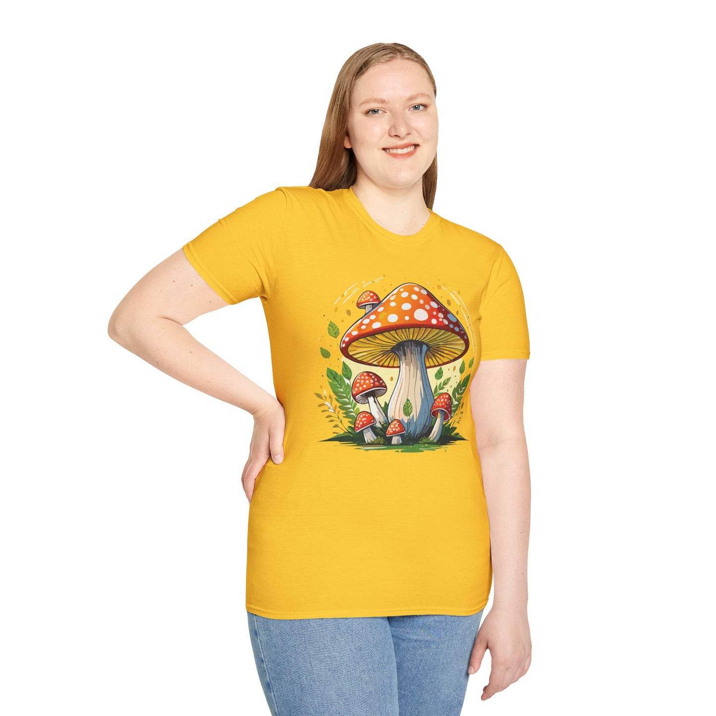 Mashroom Tee Shirt, Mashroom Shirt, Shirt with Funny Mashroom, Shirt with Fungus