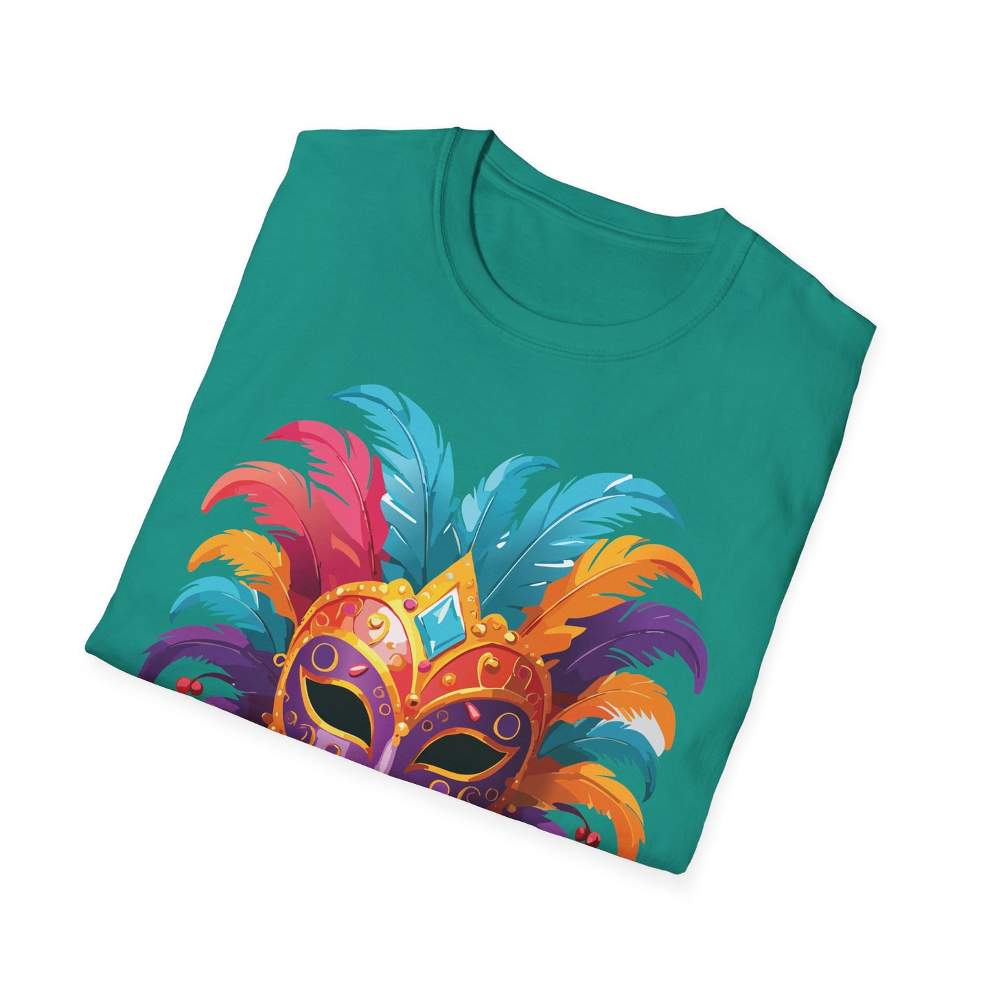 Mask Tee Shirt, Mask Shirt, Shirt with Mask, Masquerade Tees