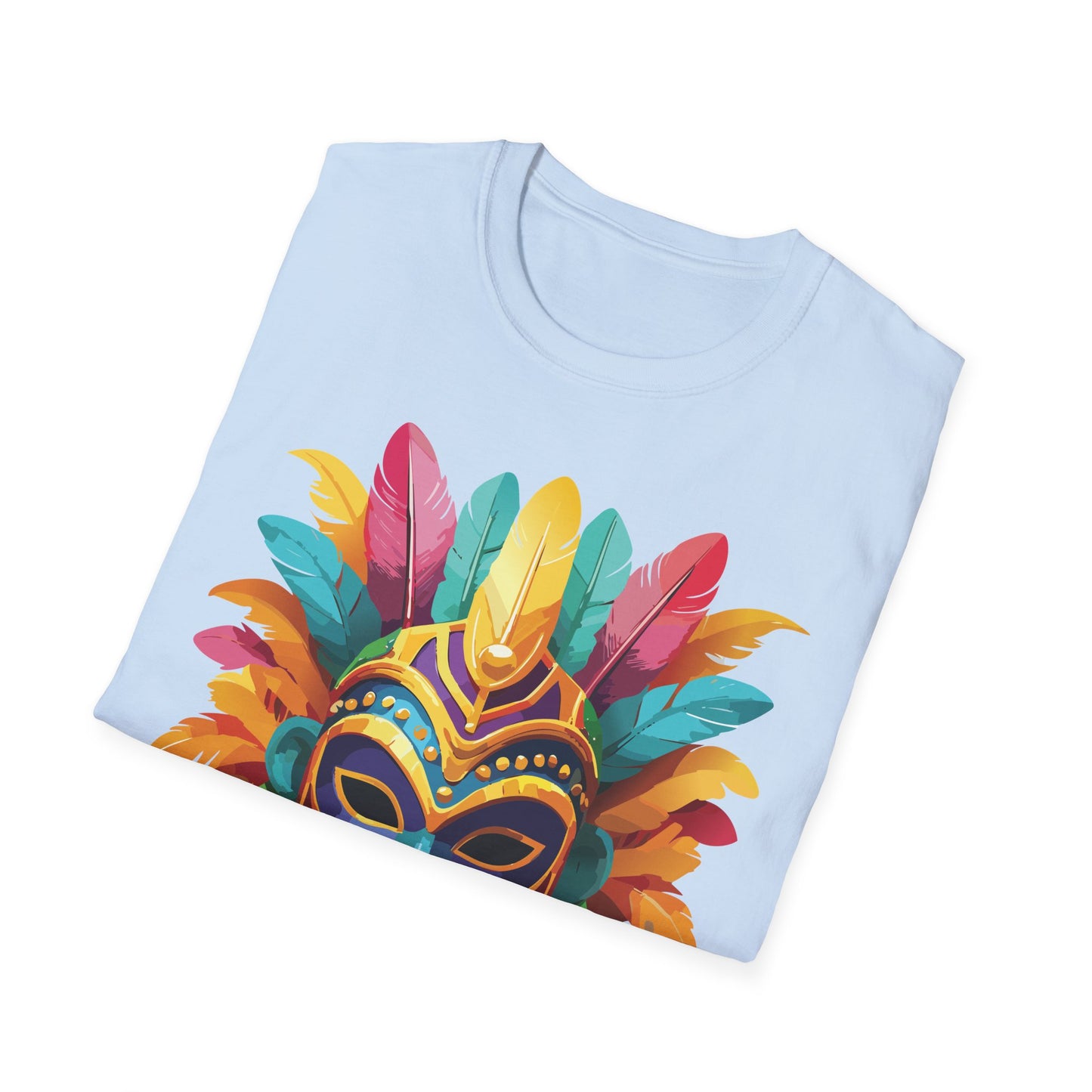 Mask Tee Shirt, Mask Shirt, Shirt with Mask, Masquerade Tees