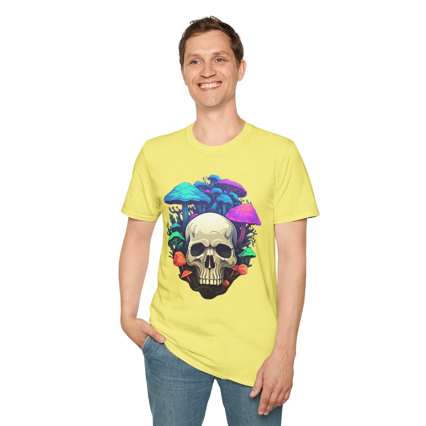 Skull Tee Shirt, Skeleton Shirt, Shirt with Skull, Shirt with Skeleton