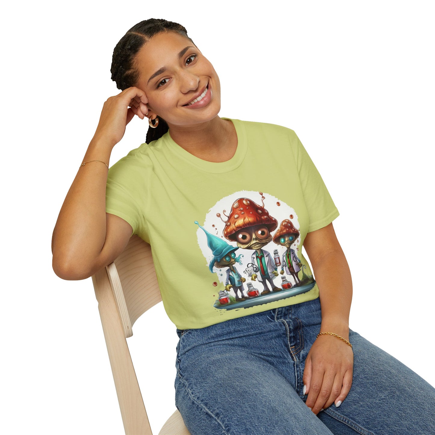 Mashroom Tee Shirt, Mashroom Shirt, Shirt with Funny Mashroom, Shirt with Fungus