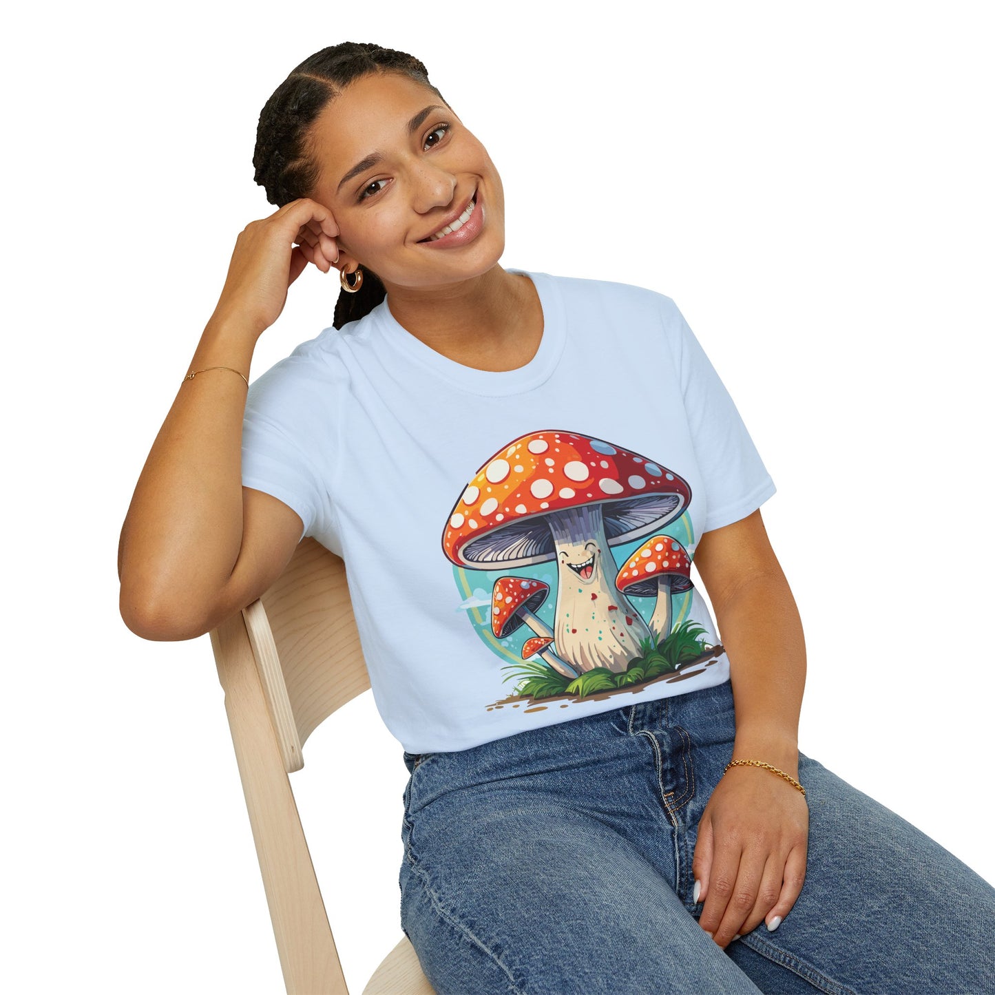 Mashroom Tee Shirt, Mashroom Shirt, Shirt with Funny Mashroom, Shirt with Fungus