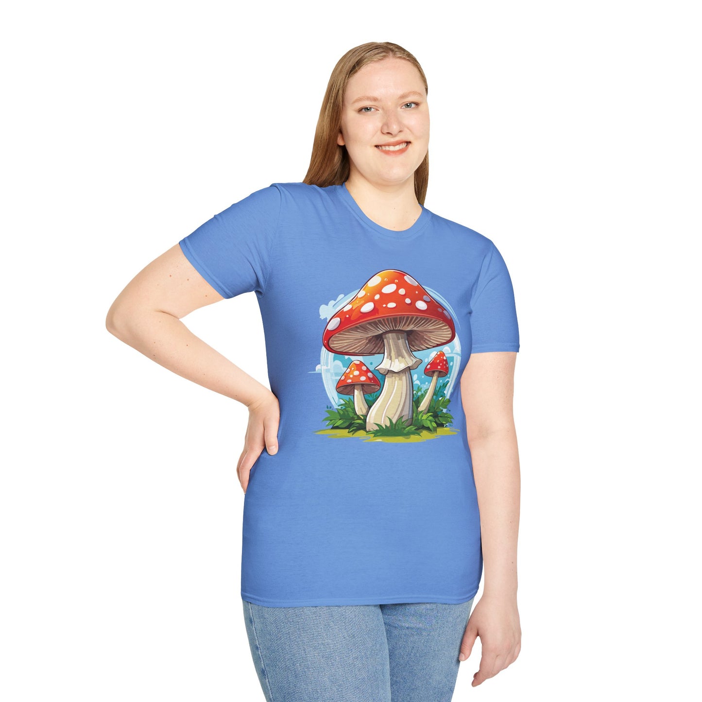 Mashroom Tee Shirt, Mashroom Shirt, Shirt with Funny Mashroom, Shirt with Fungus