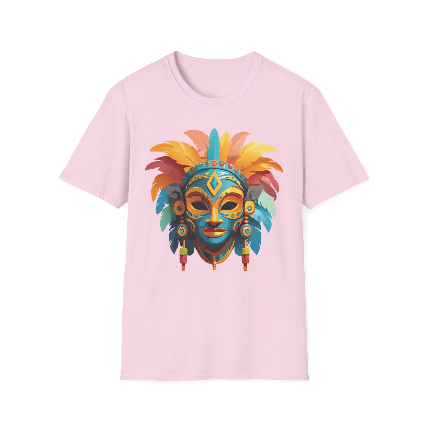 Mask Tee Shirt, Mask Shirt, Shirt with Mask, Masquerade Tees