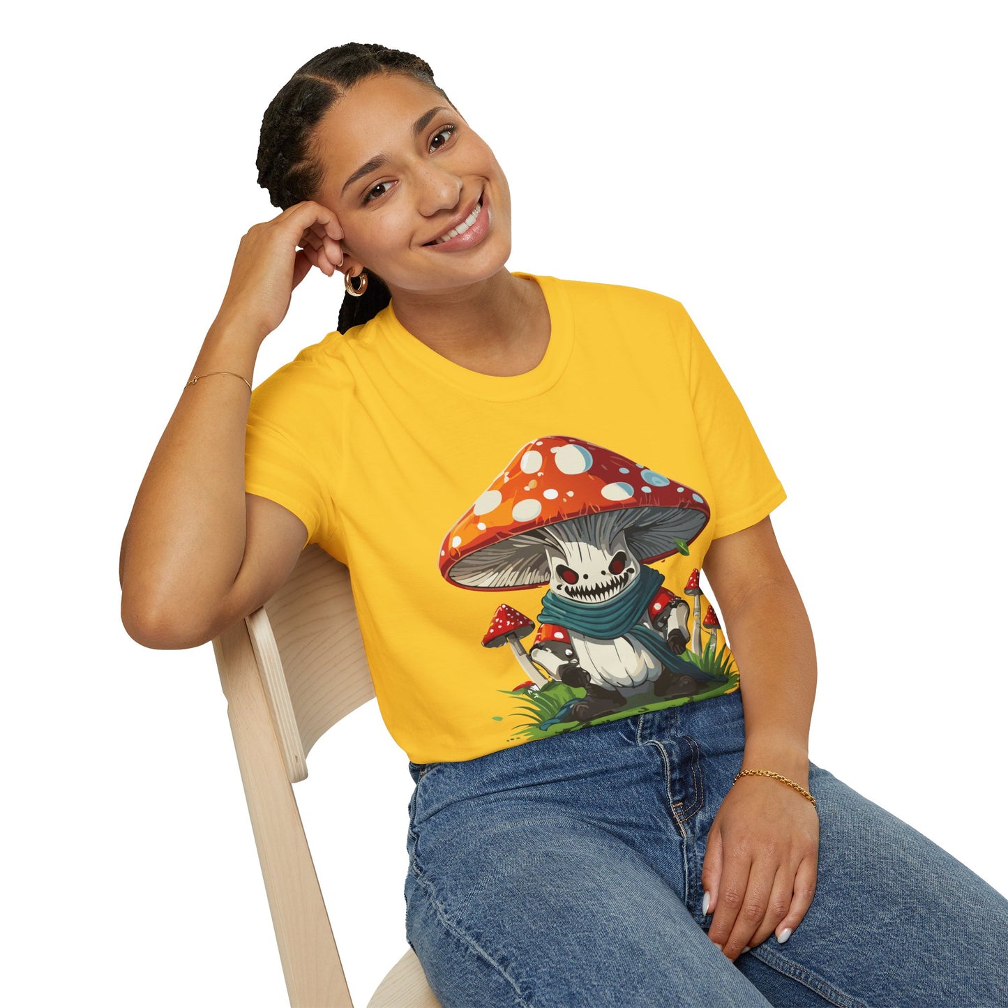 Mashroom Tee Shirt, Mashroom Shirt, Shirt with Funny Mashroom, Shirt with Fungus