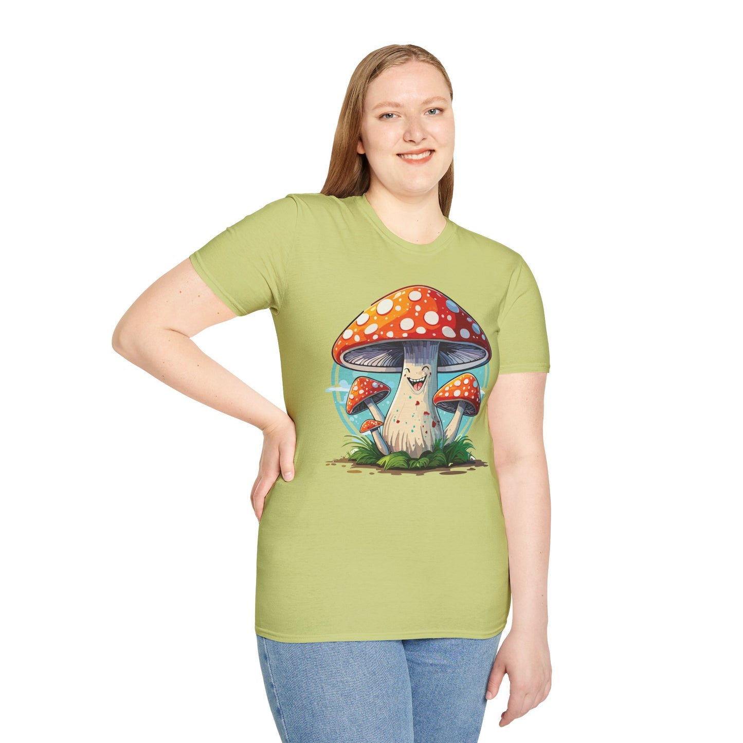 Mashroom Tee Shirt, Mashroom Shirt, Shirt with Funny Mashroom, Shirt with Fungus